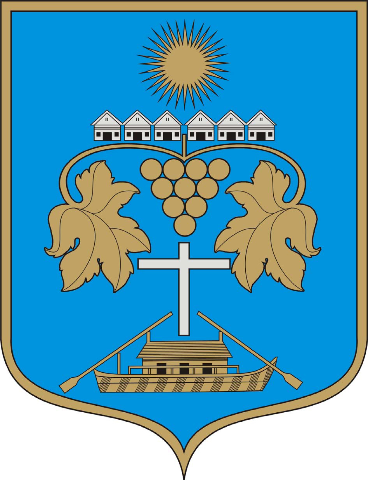 Nemesnádudvar község címere Nemesnádudvar község