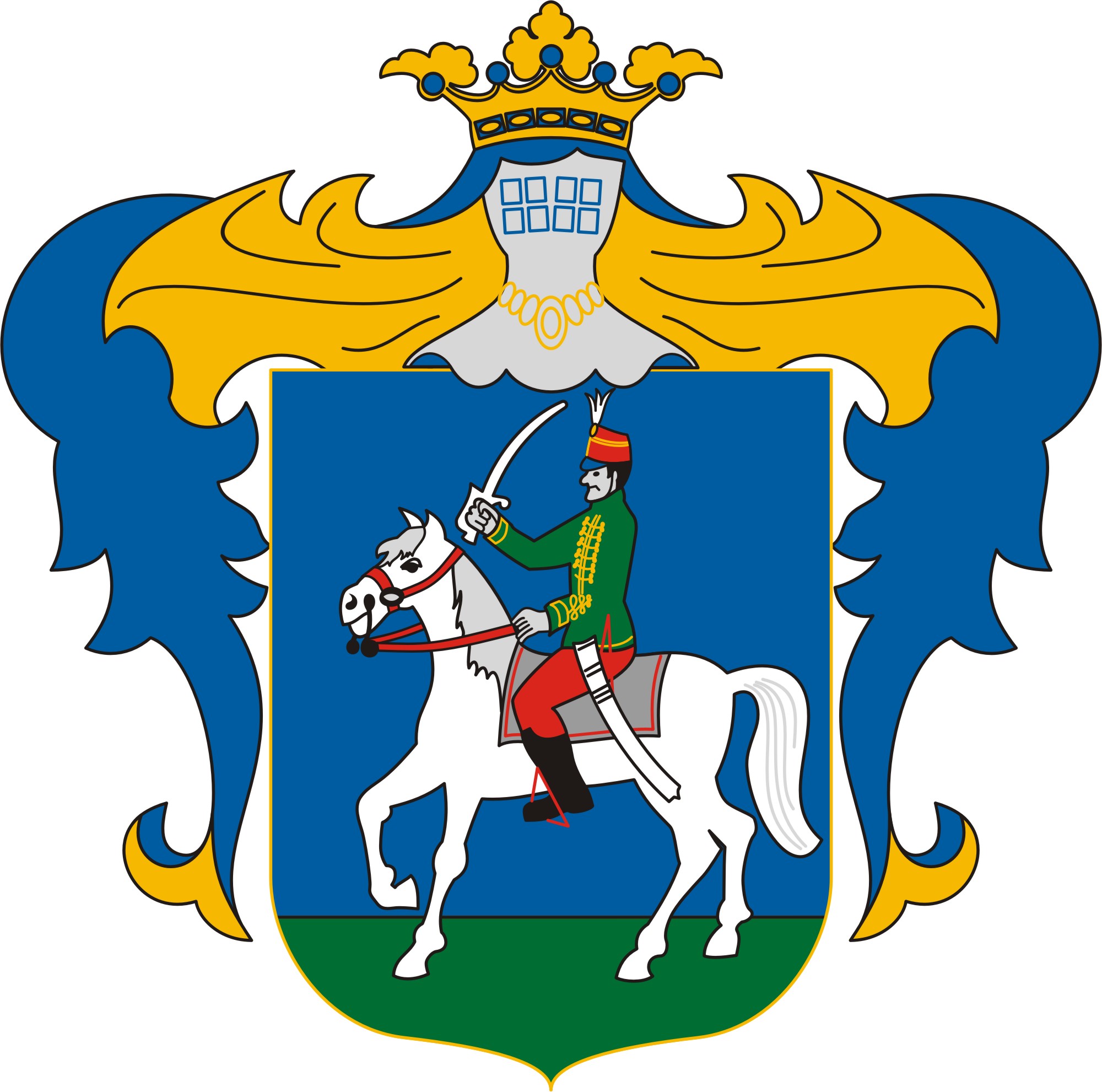 Nemesvámos község címere Nemesvámos község