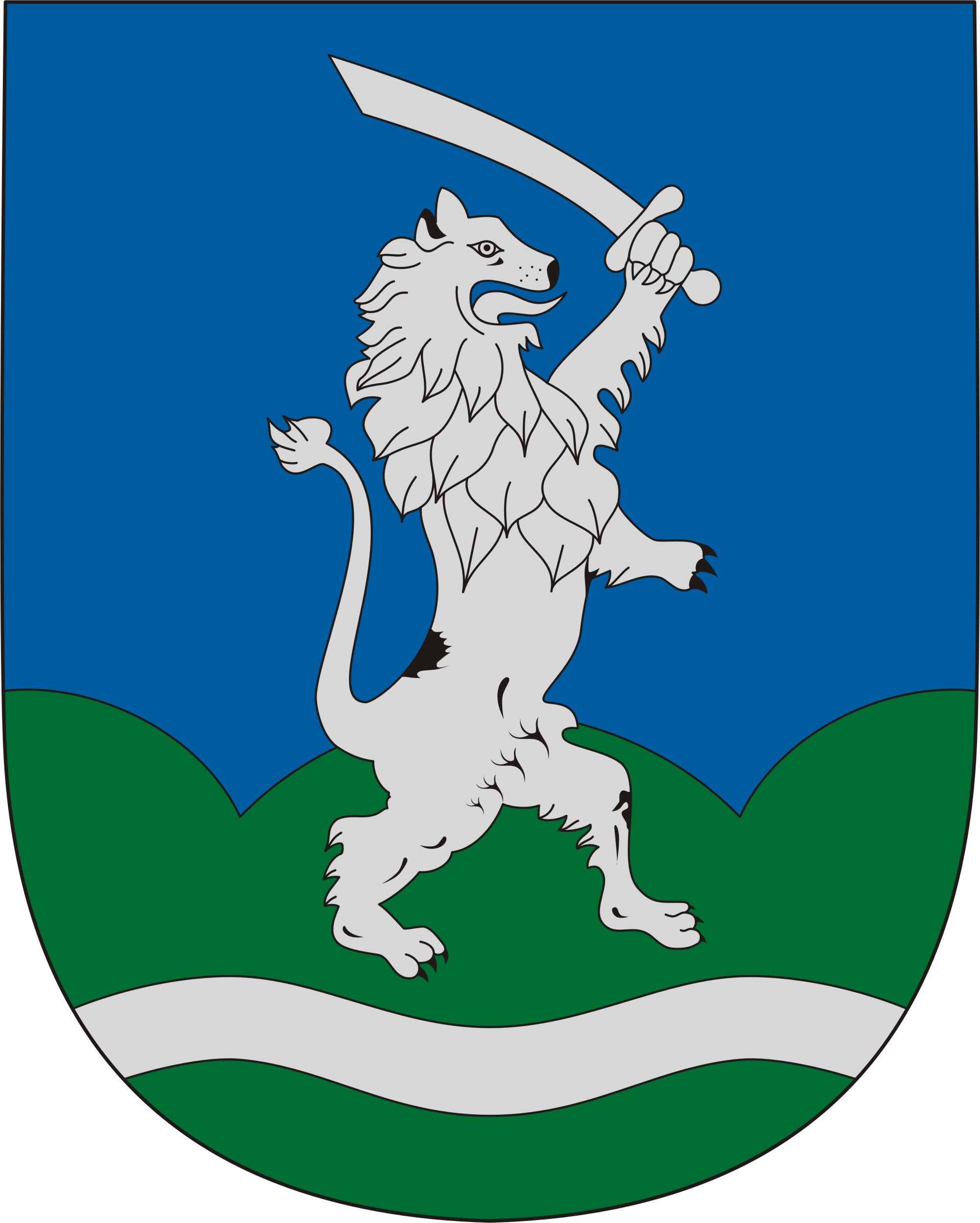 Őriszentpéter város címere Őriszentpéter város