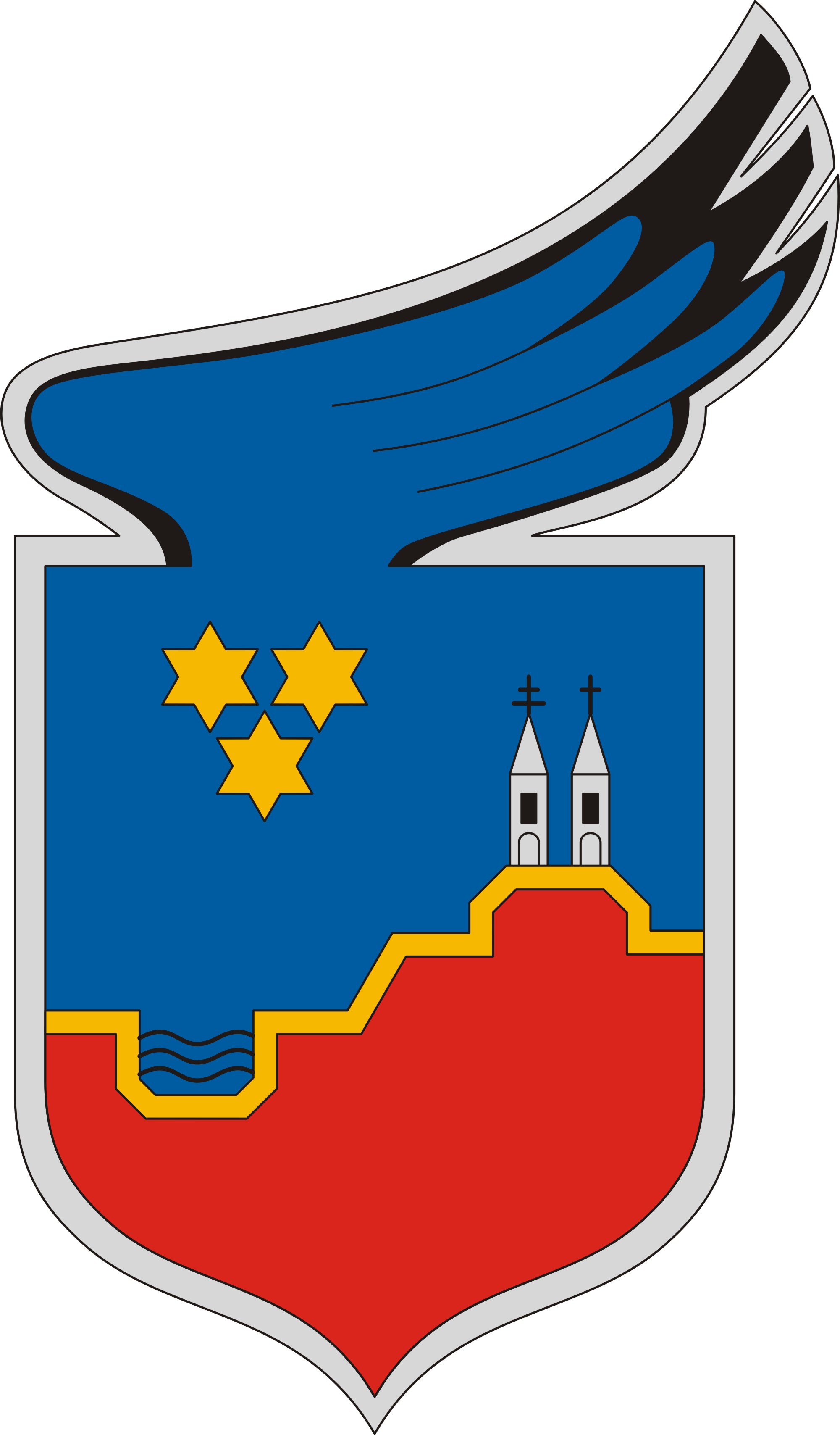 Ostffyasszonyfa község címere Ostffyasszonyfa község