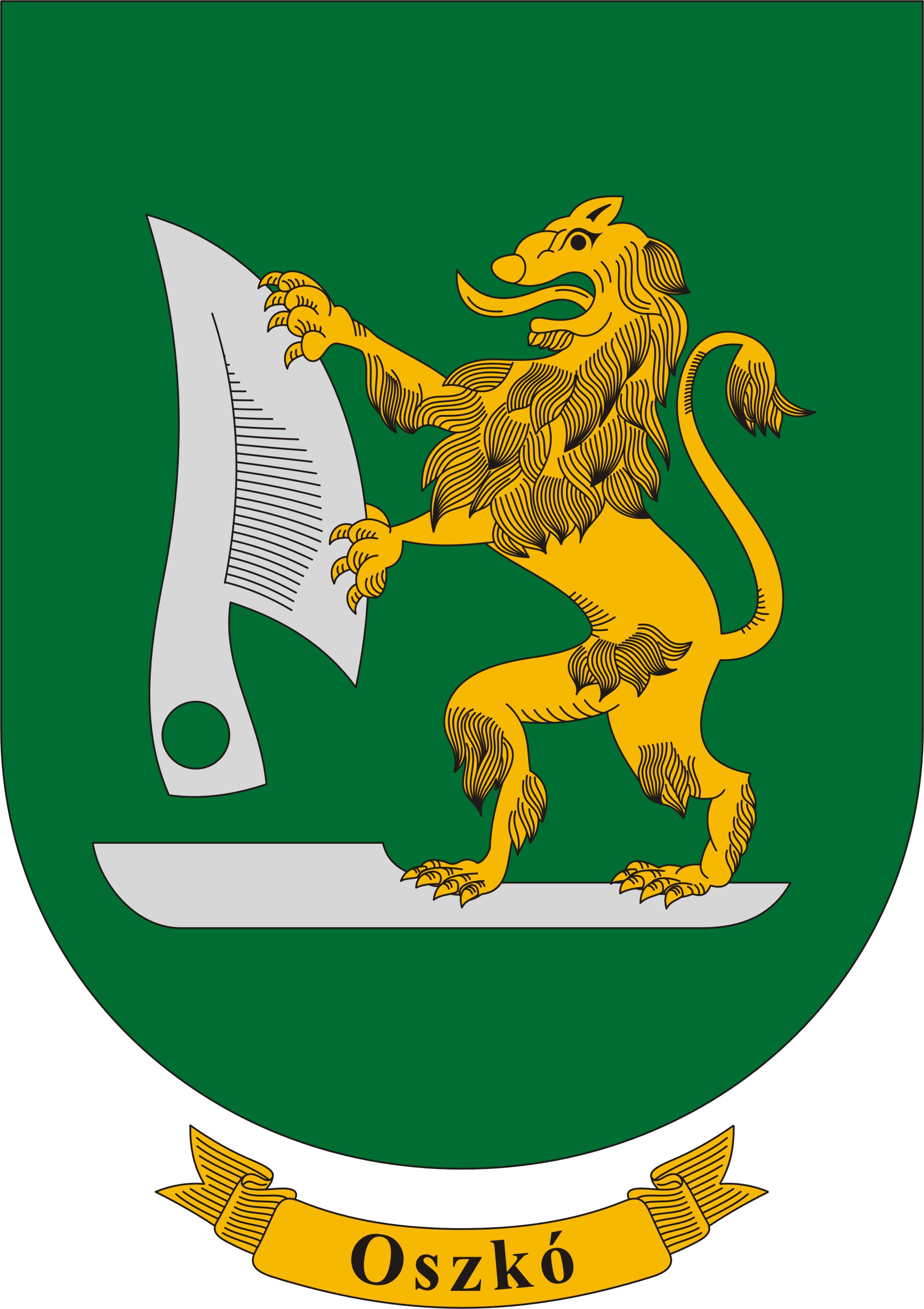 Oszkó község