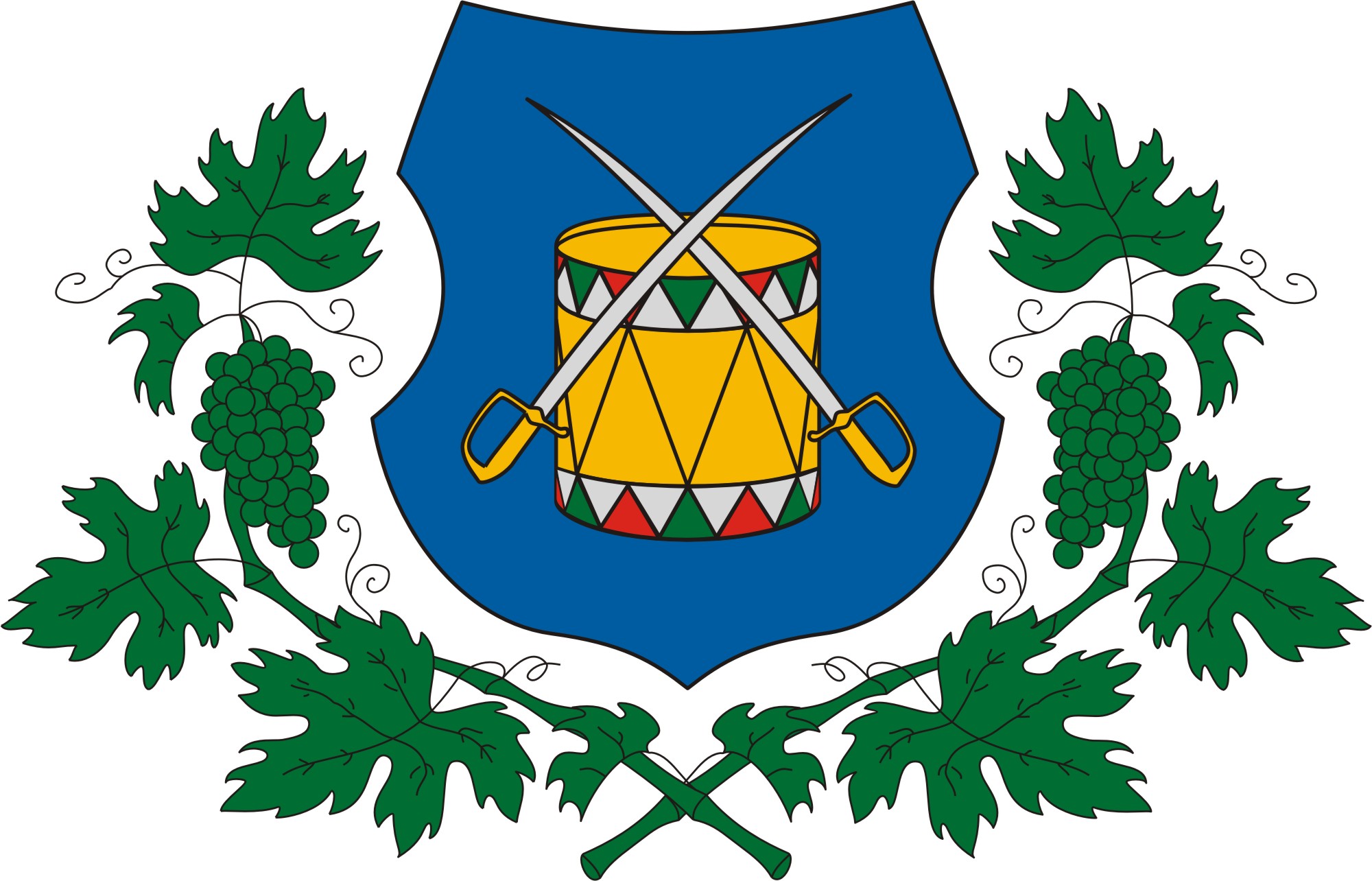 Pákozd község címere Pákozd község