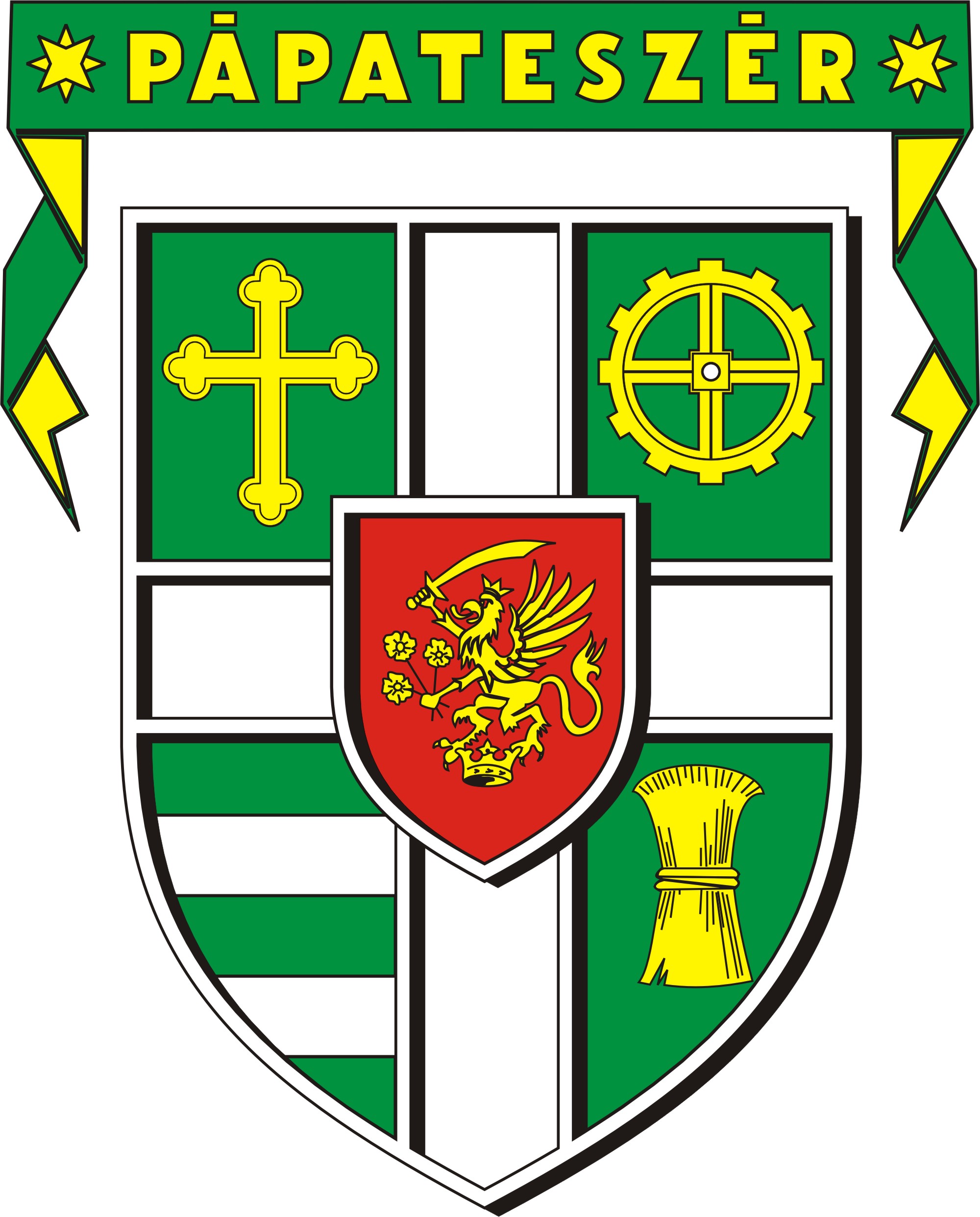 Pápateszér község
