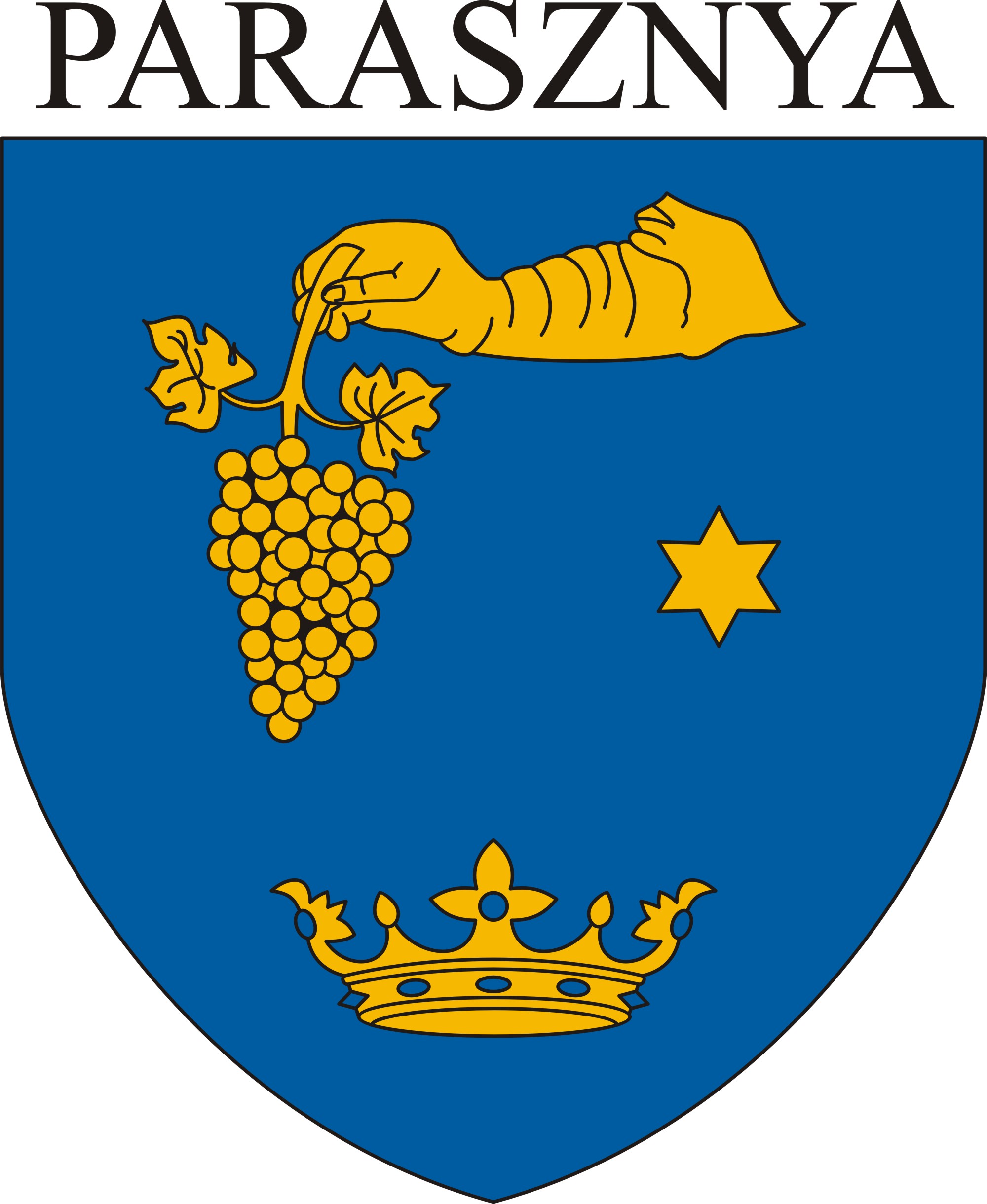 Parasznya község címere Parasznya község