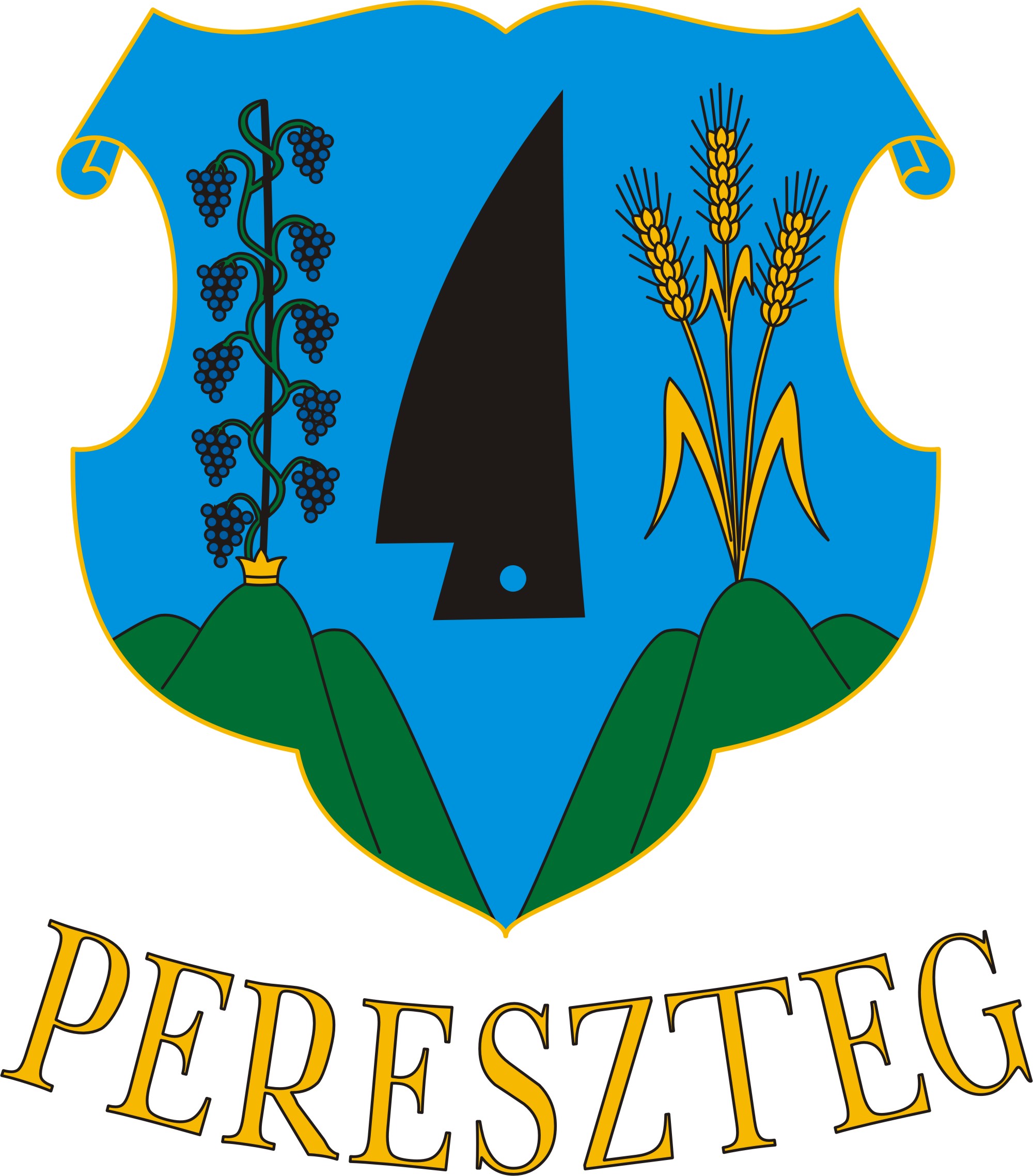 Pereszteg község címere Pereszteg község