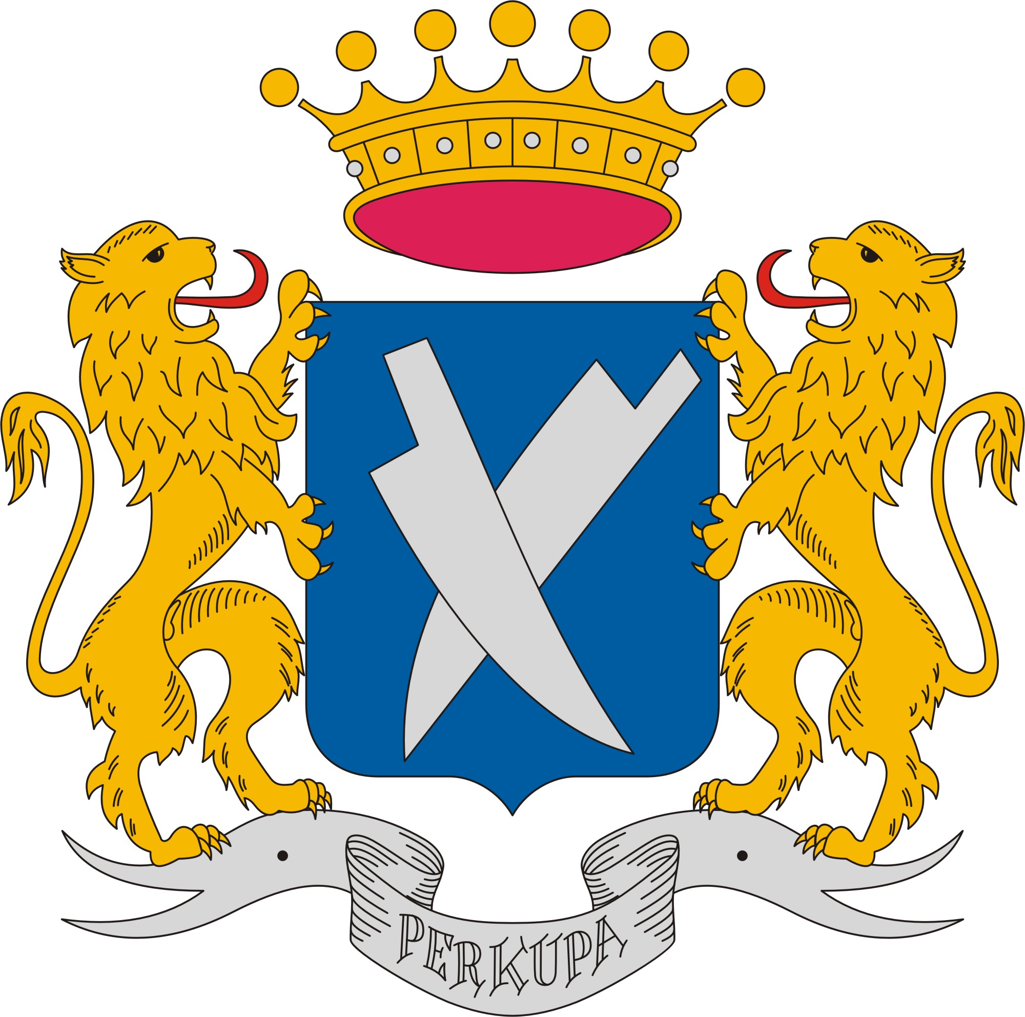 Perkupa község címere Perkupa község