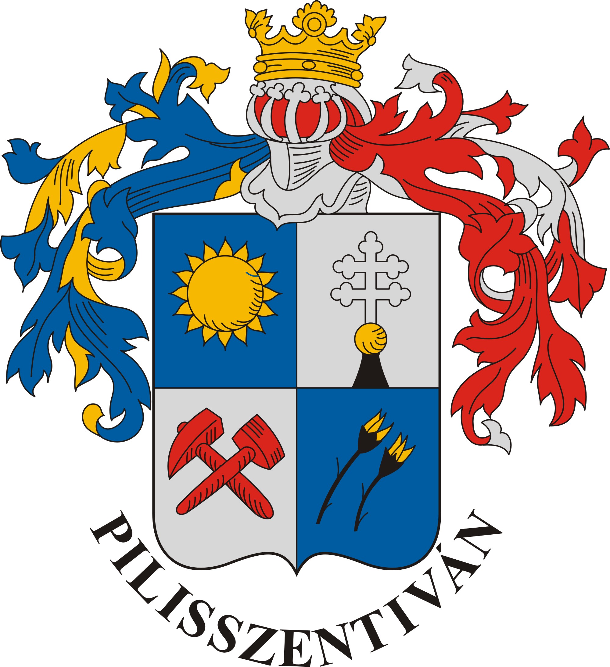 Pilisszentiván község címere Pilisszentiván község