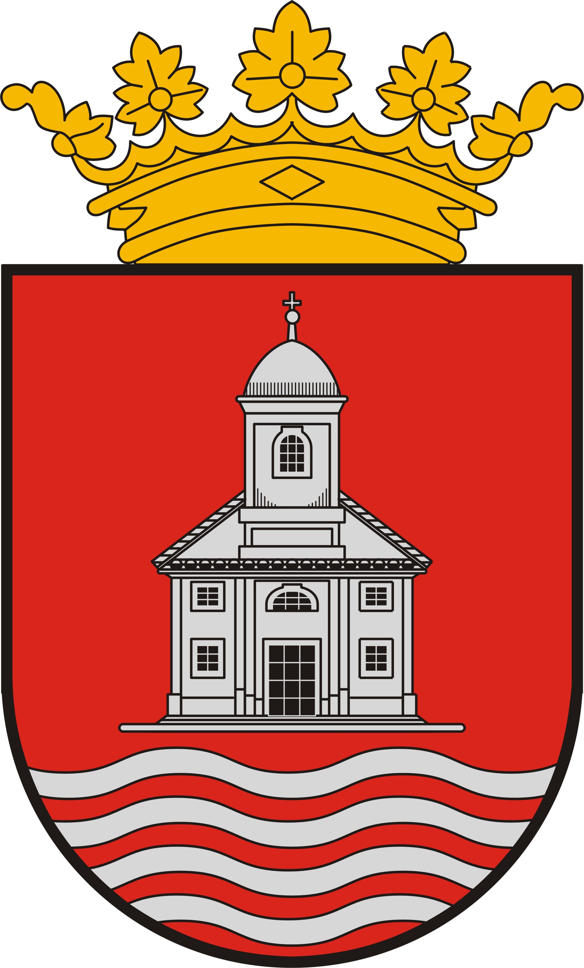 Pinkamindszent község címere Pinkamindszent község