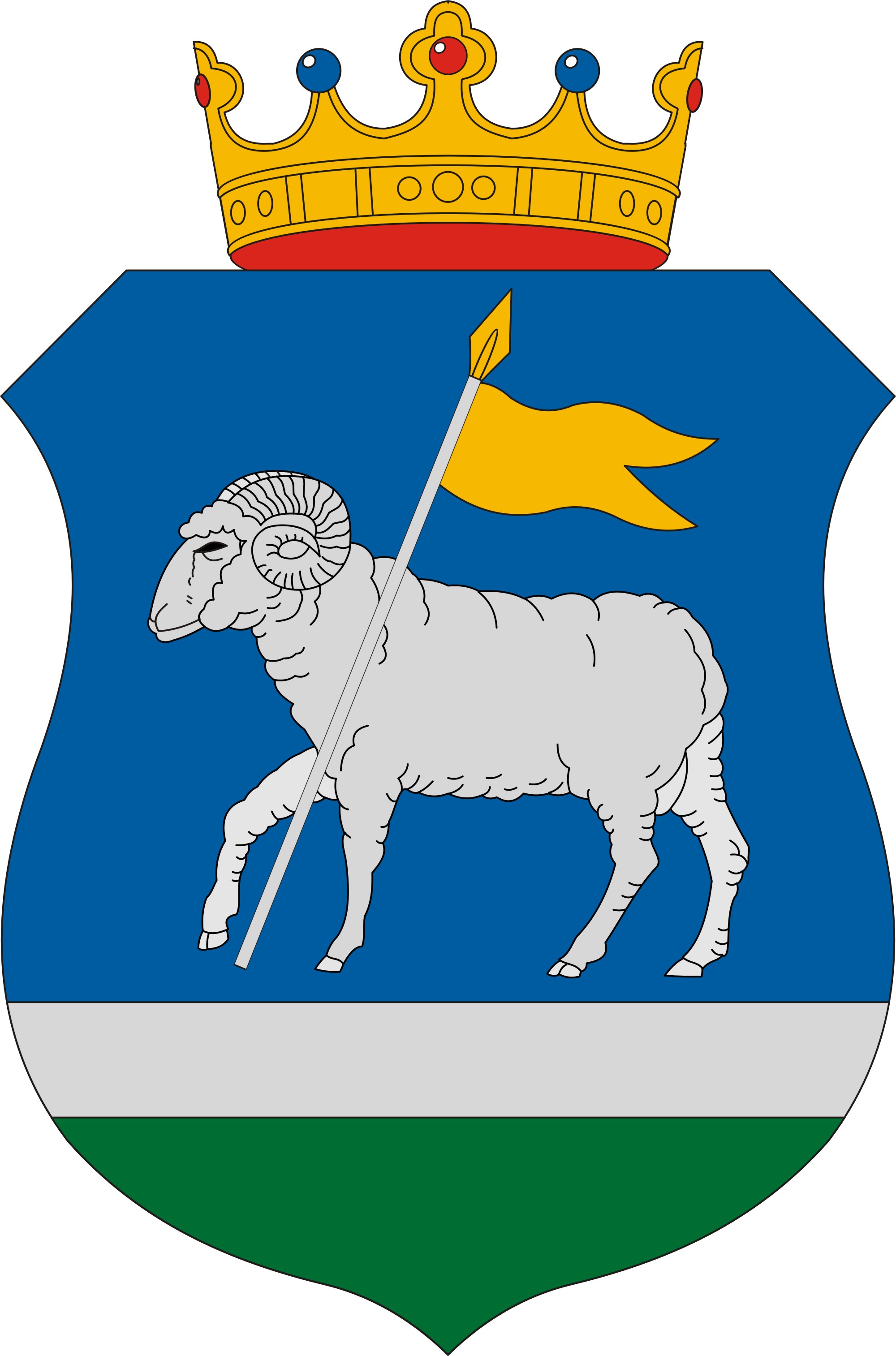 Poroszló község címere Poroszló község