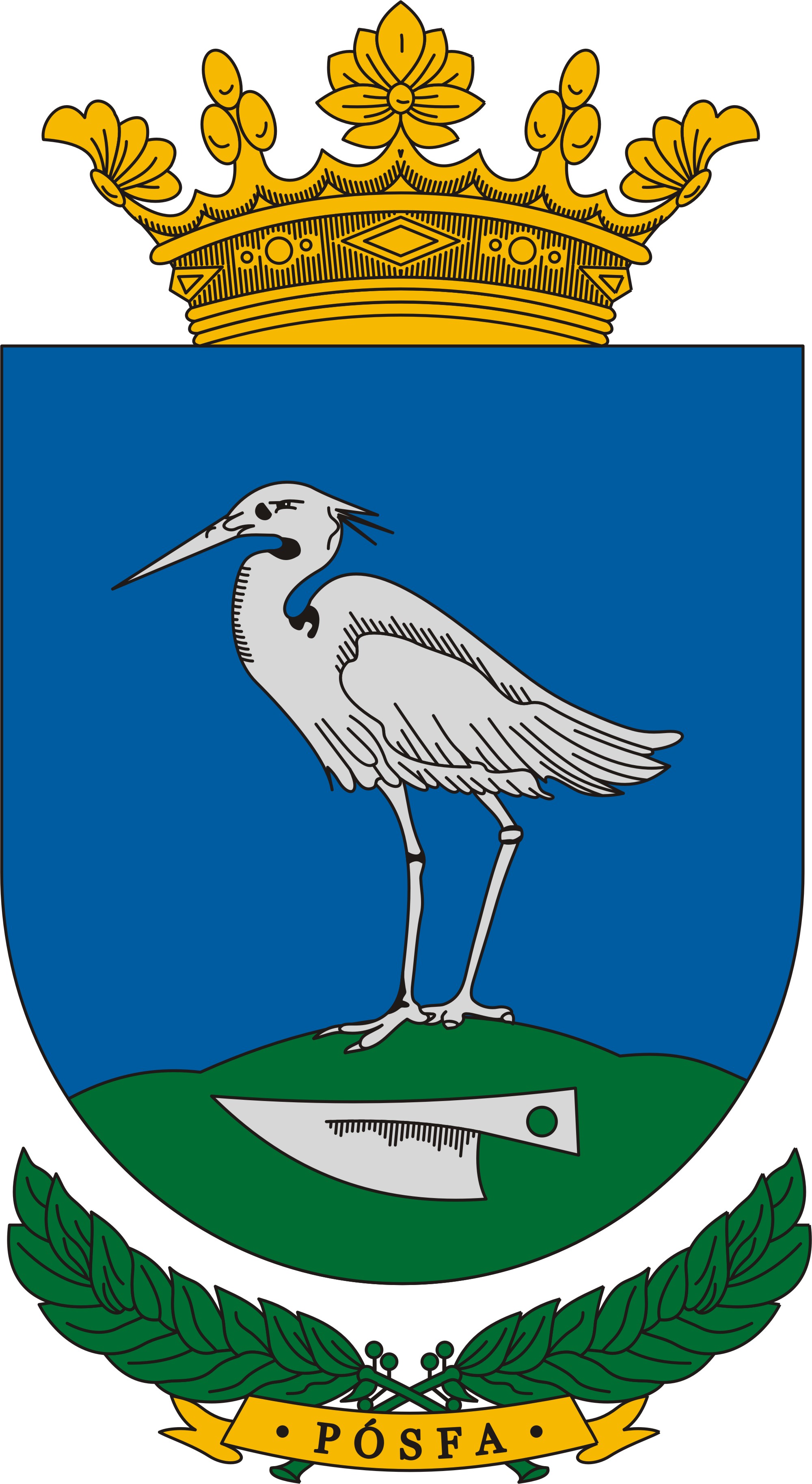 Pósfa község címere Pósfa község