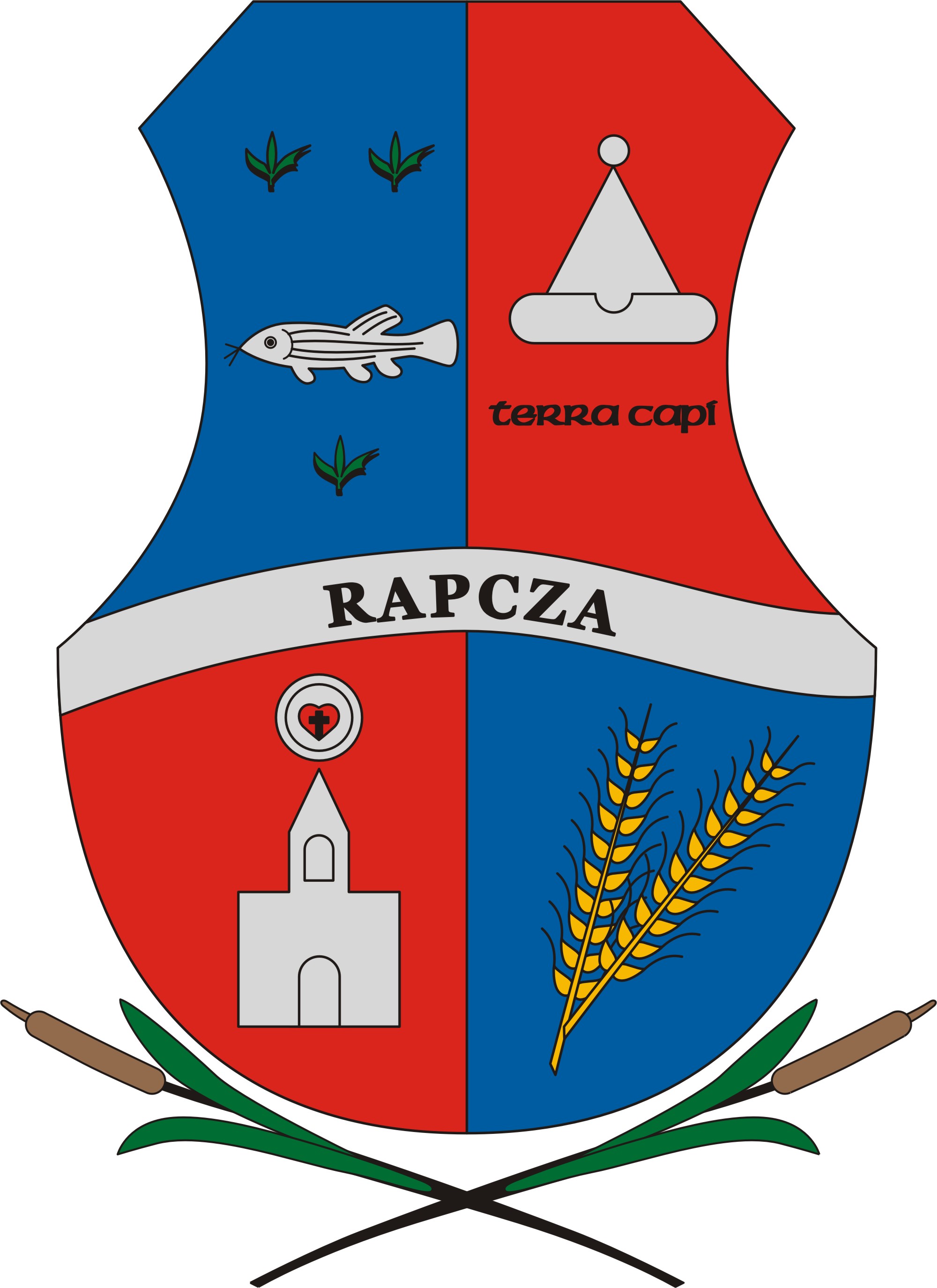 Rábcakapi község címere Rábcakapi község