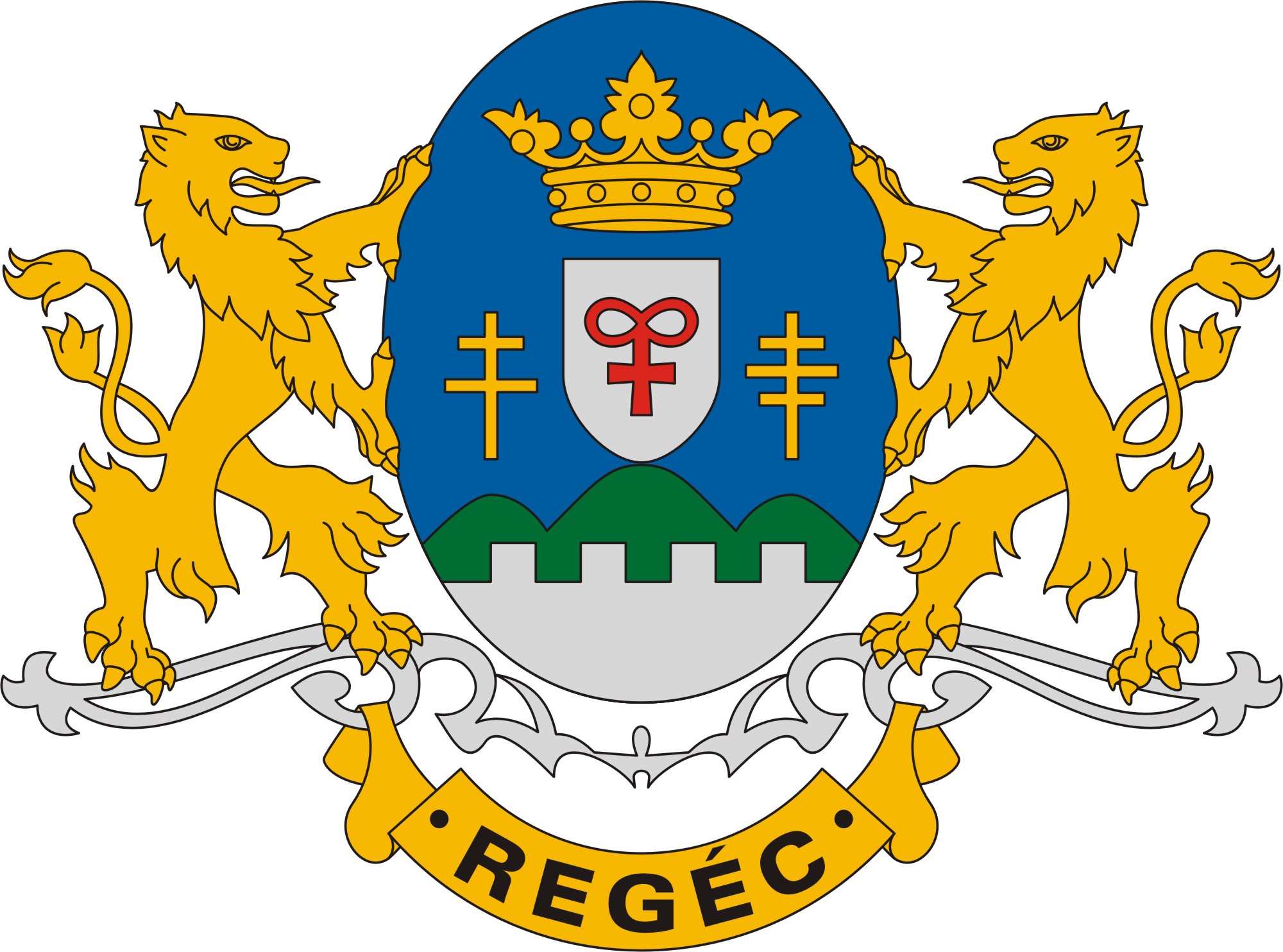 Regéc község címere Regéc község