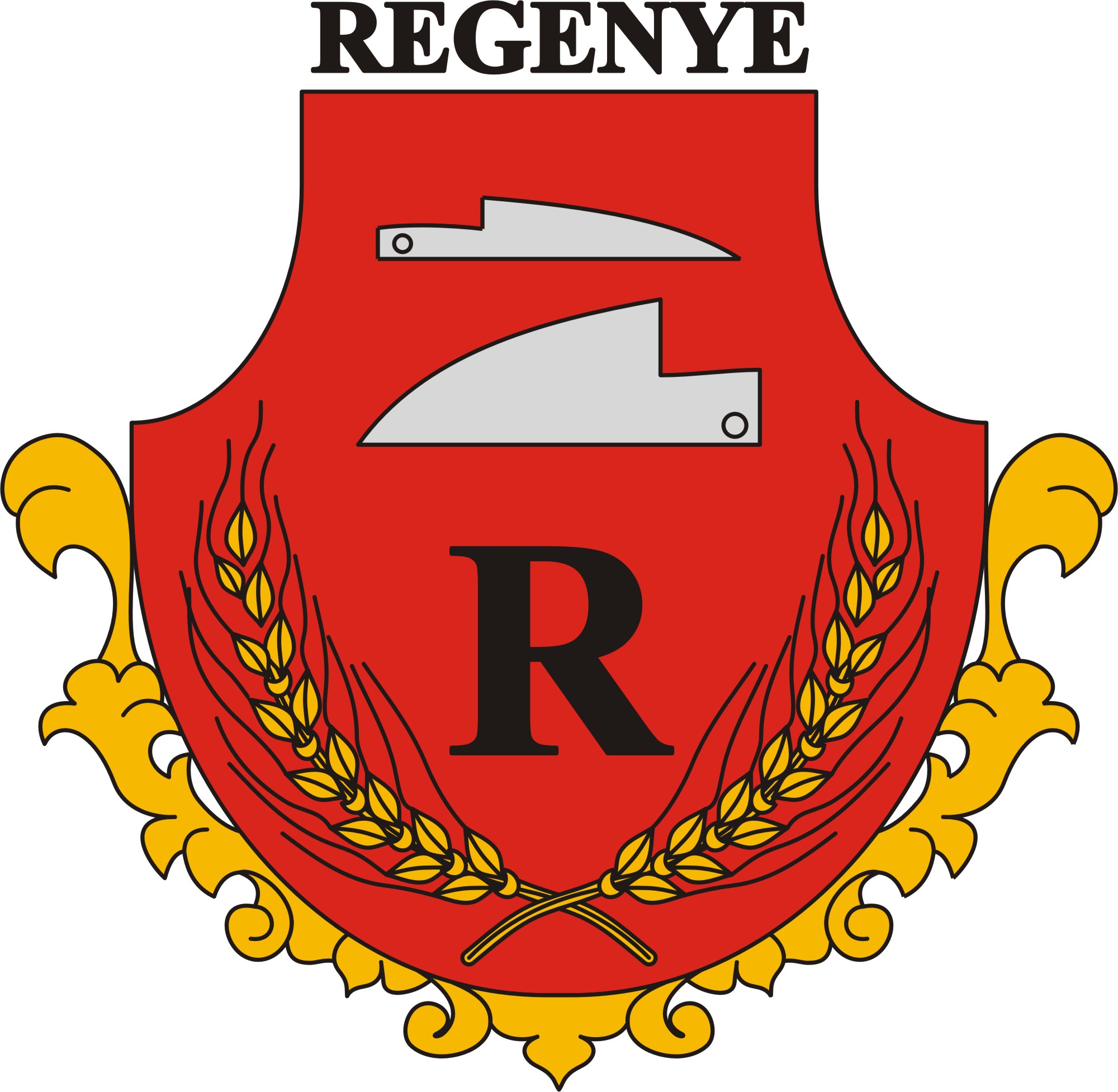 Regenye község címere Regenye község