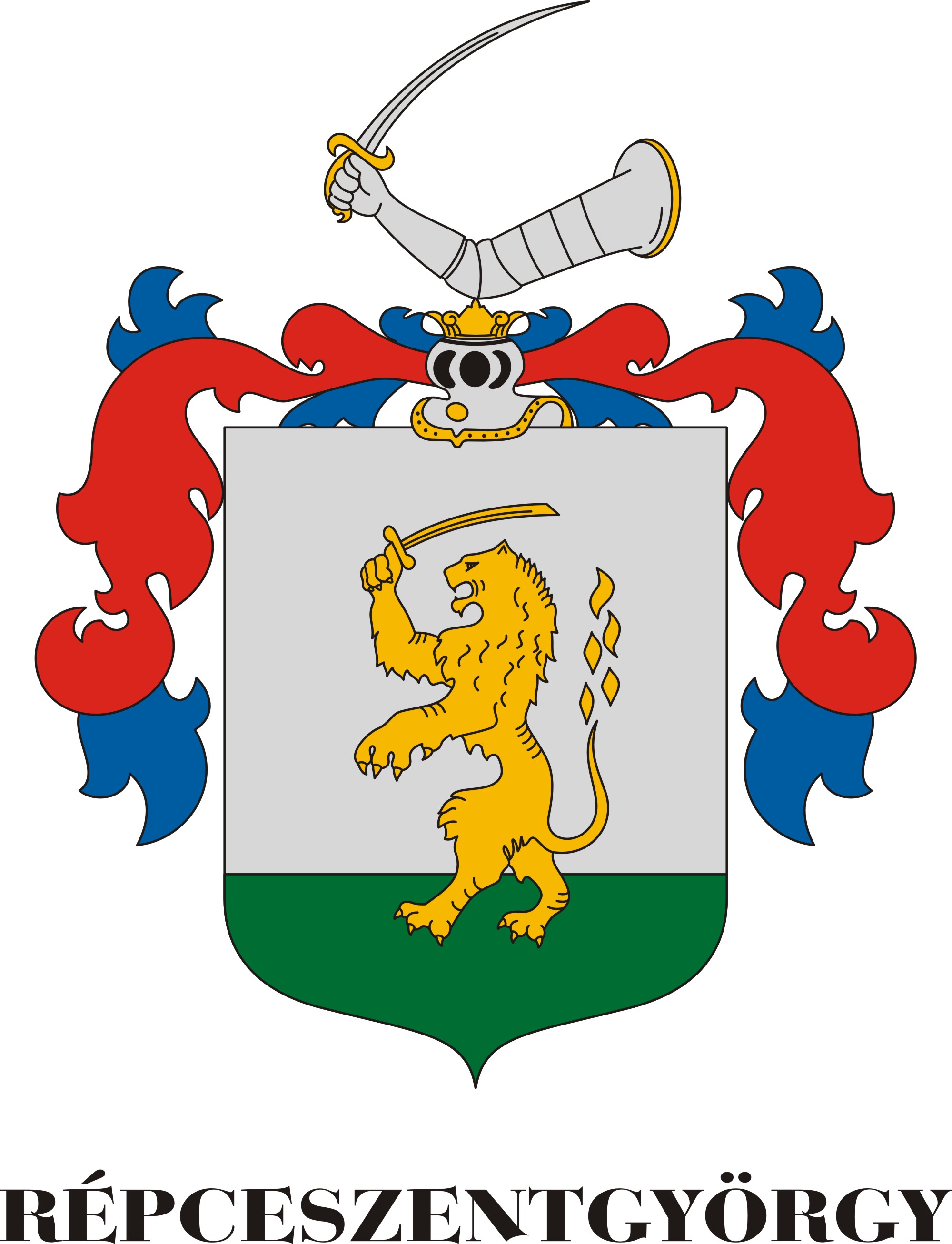 Répceszentgyörgy község címere Répceszentgyörgy község