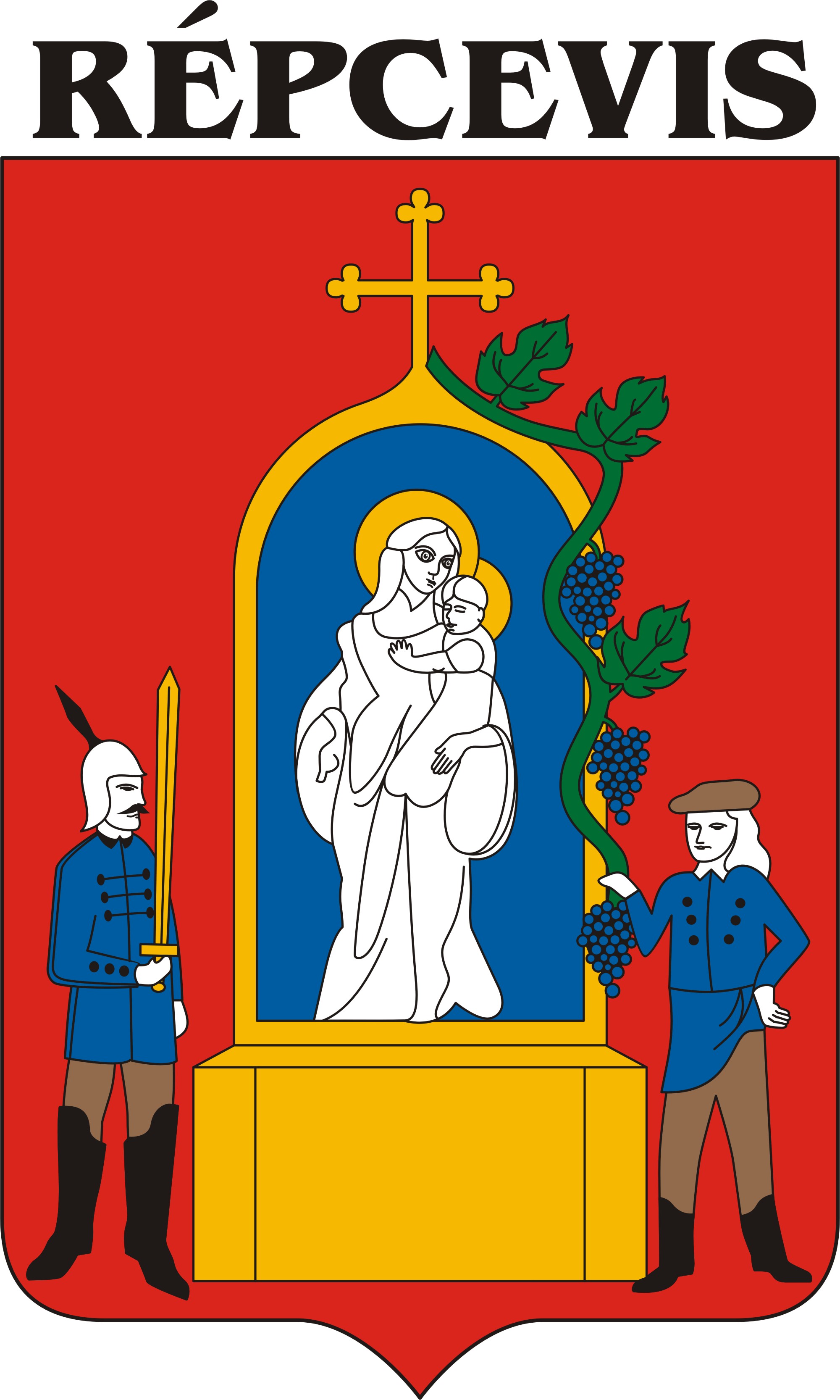 Répcevis község címere Répcevis község