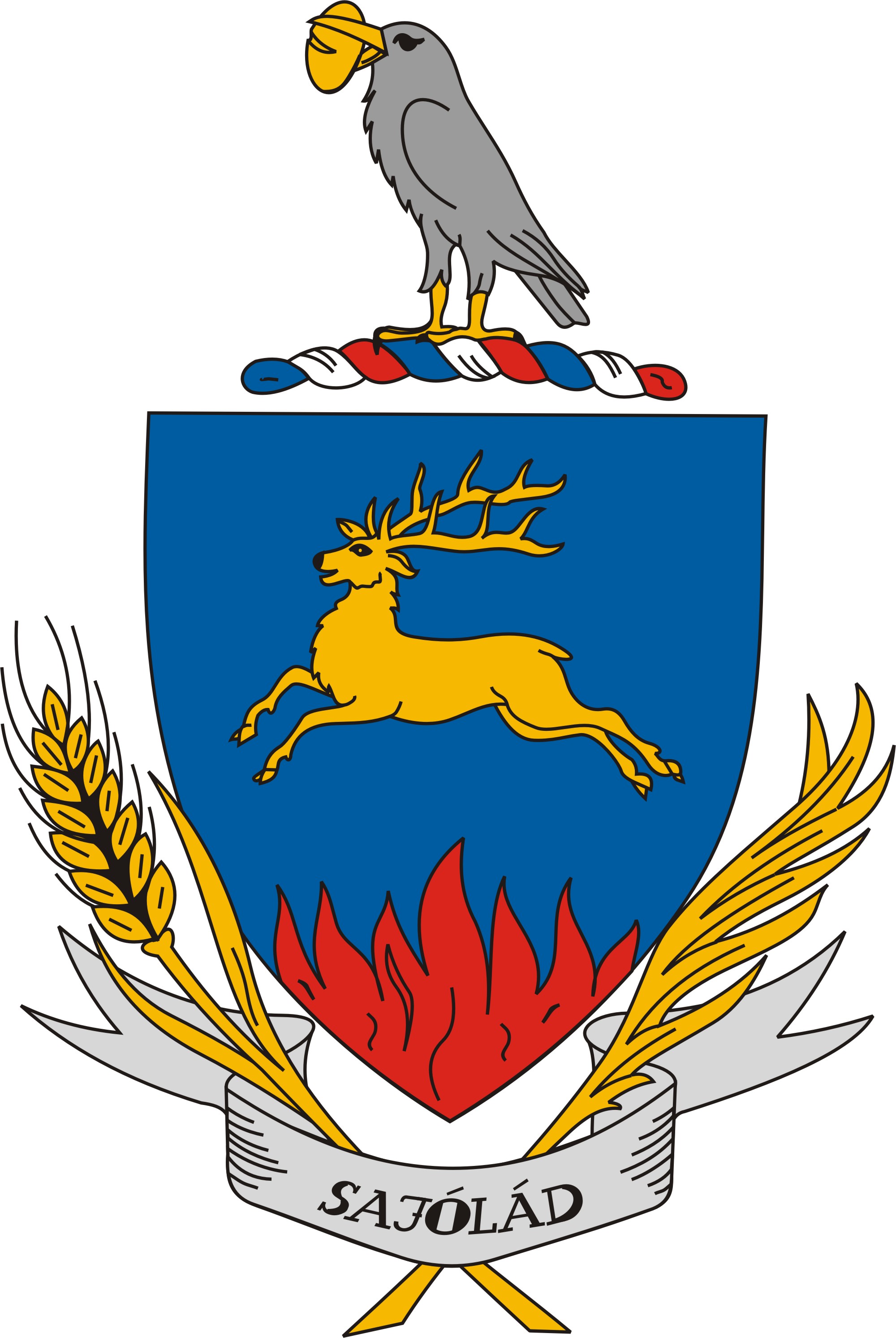 Sajólád község címere Sajólád község