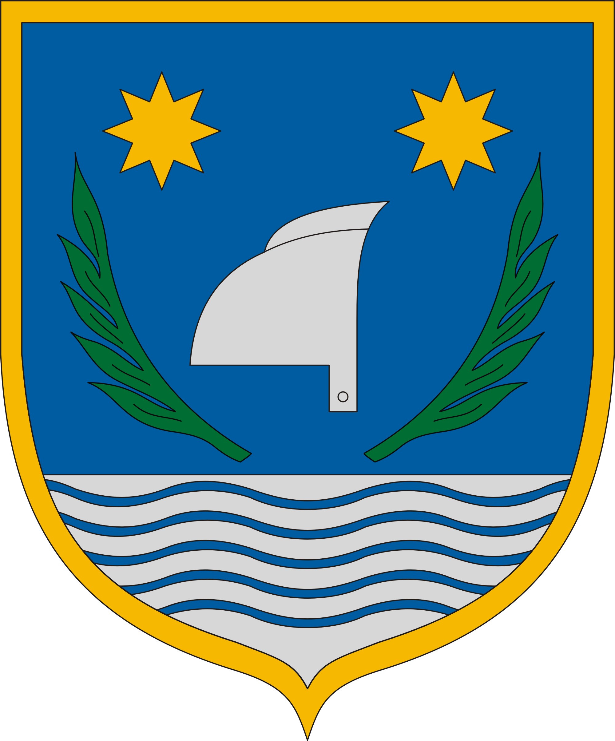 Sarud község címere Sarud község