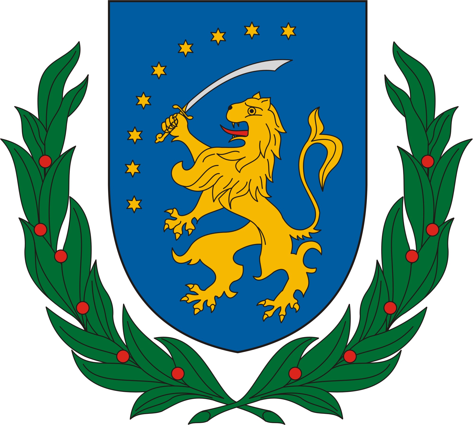 Segesd község címere Segesd község