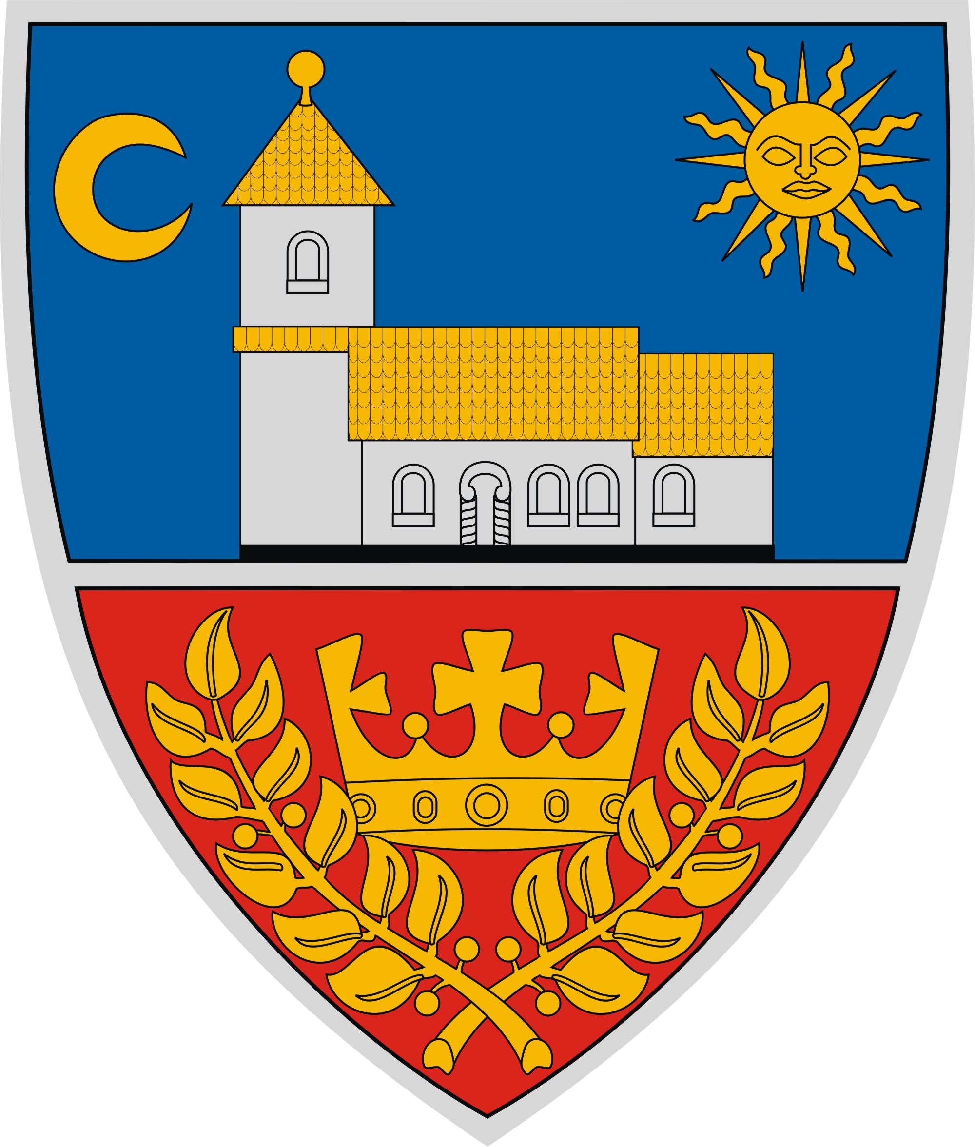 Sóly község címere Sóly község