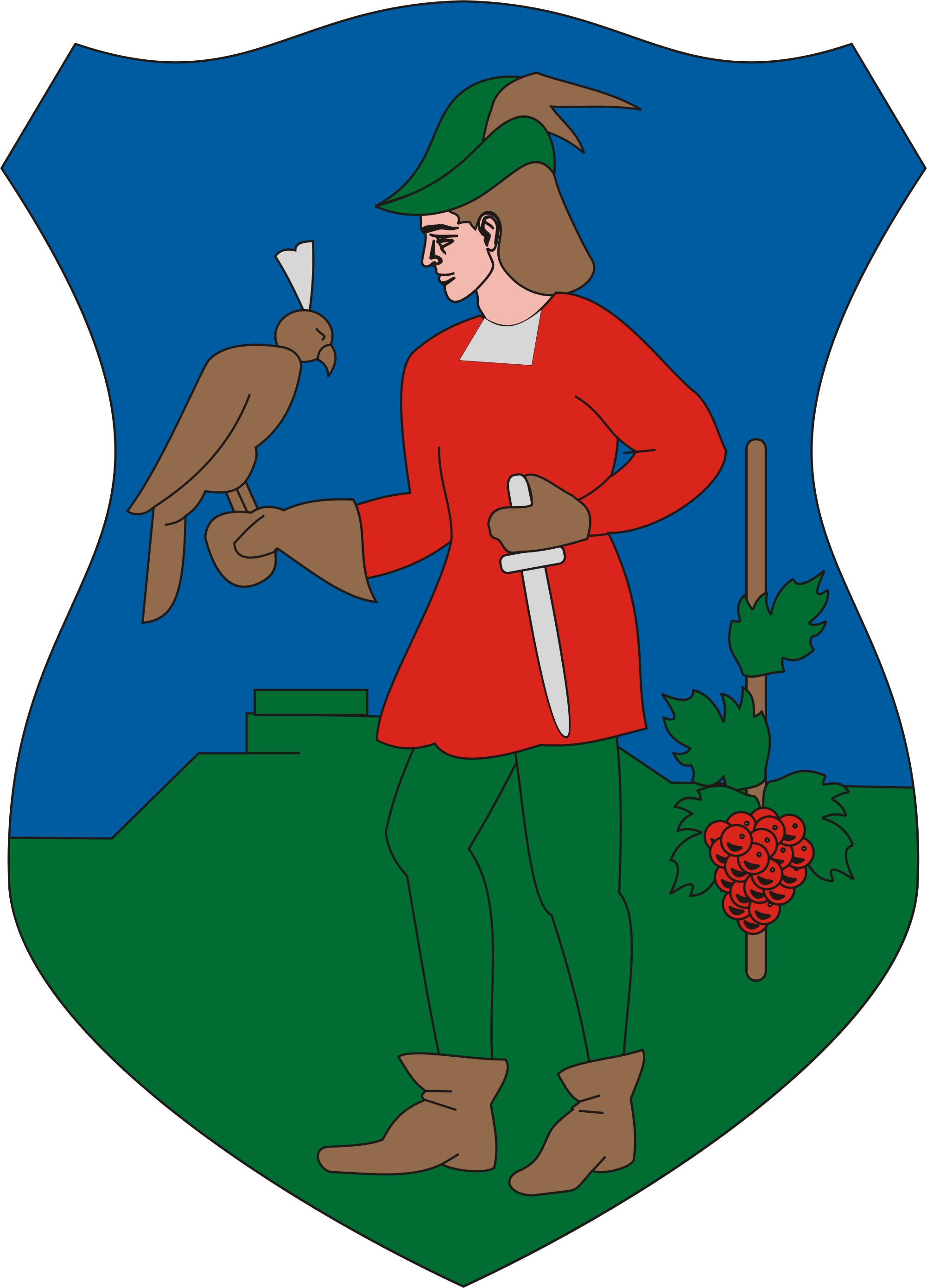 Solymár nagyközség címere Solymár nagyközség