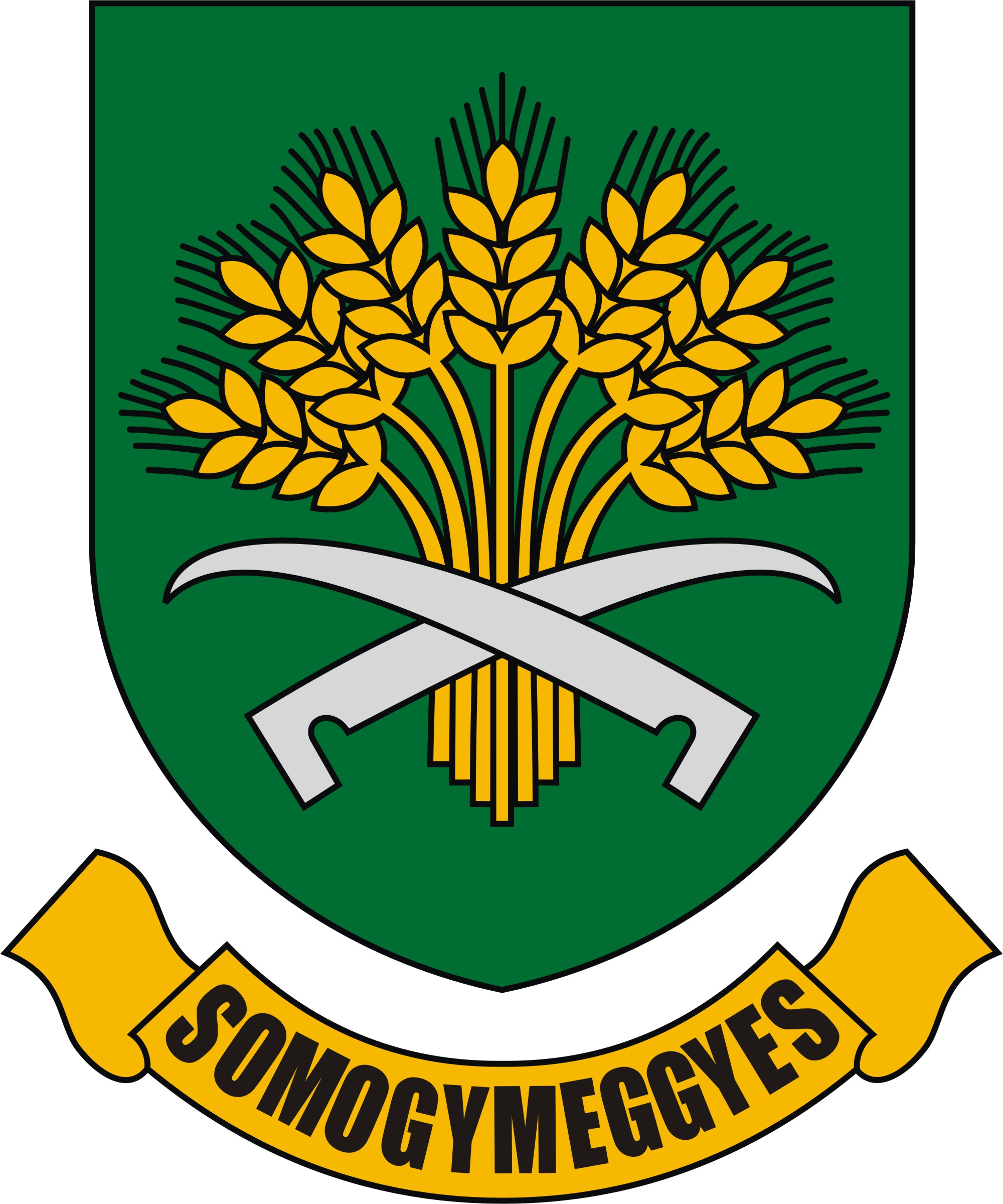 Somogymeggyes község címere Somogymeggyes község
