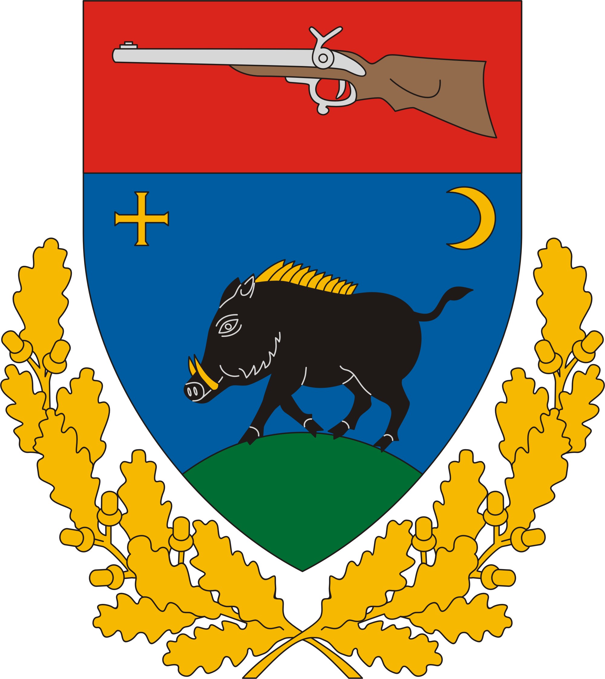 Somogysimonyi község címere Somogysimonyi község