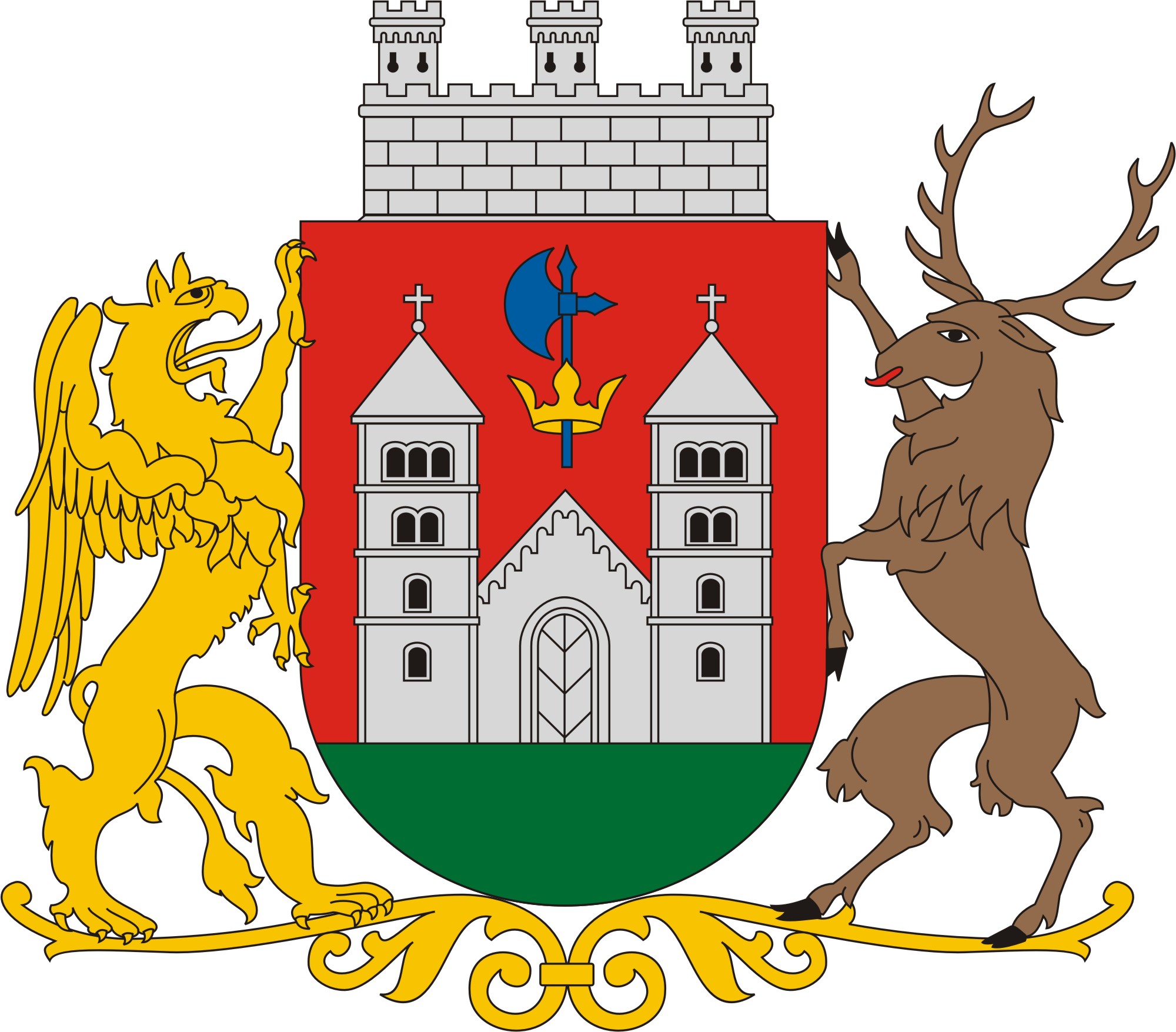 Somogyvár község címere Somogyvár község