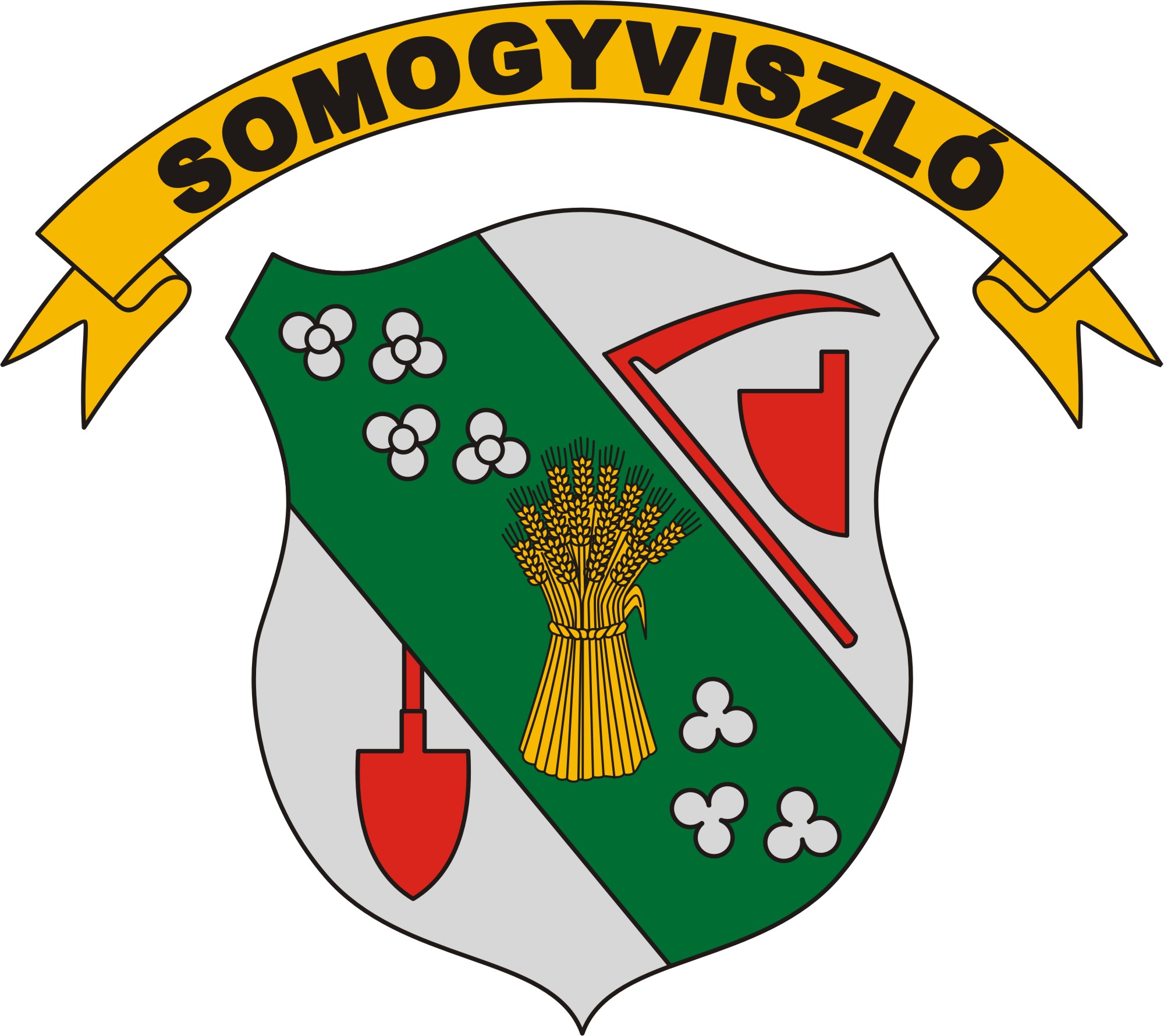 Somogyviszló község címere Somogyviszló község
