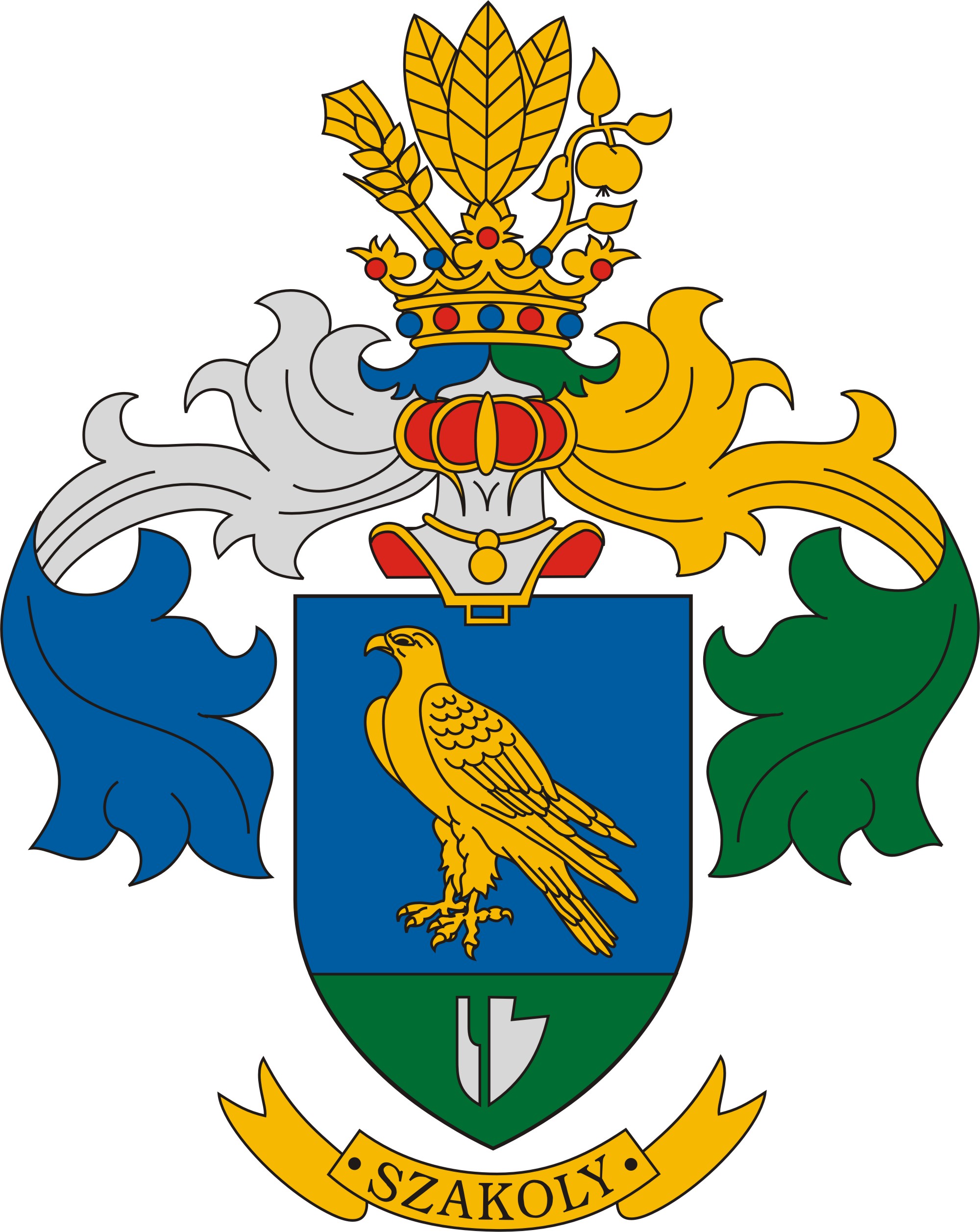 Szakoly község címere Szakoly község