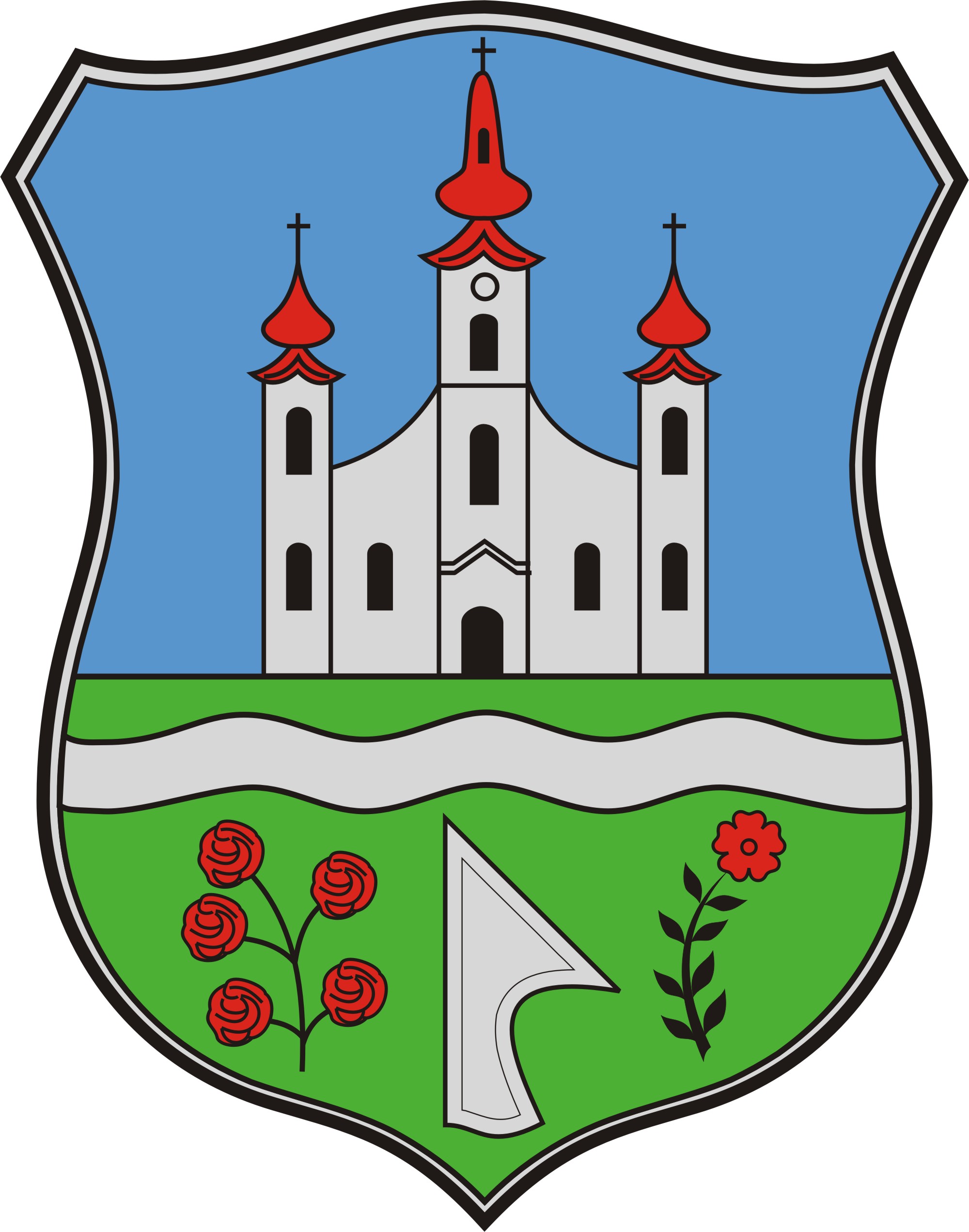 Szany nagyközség címere Szany nagyközség