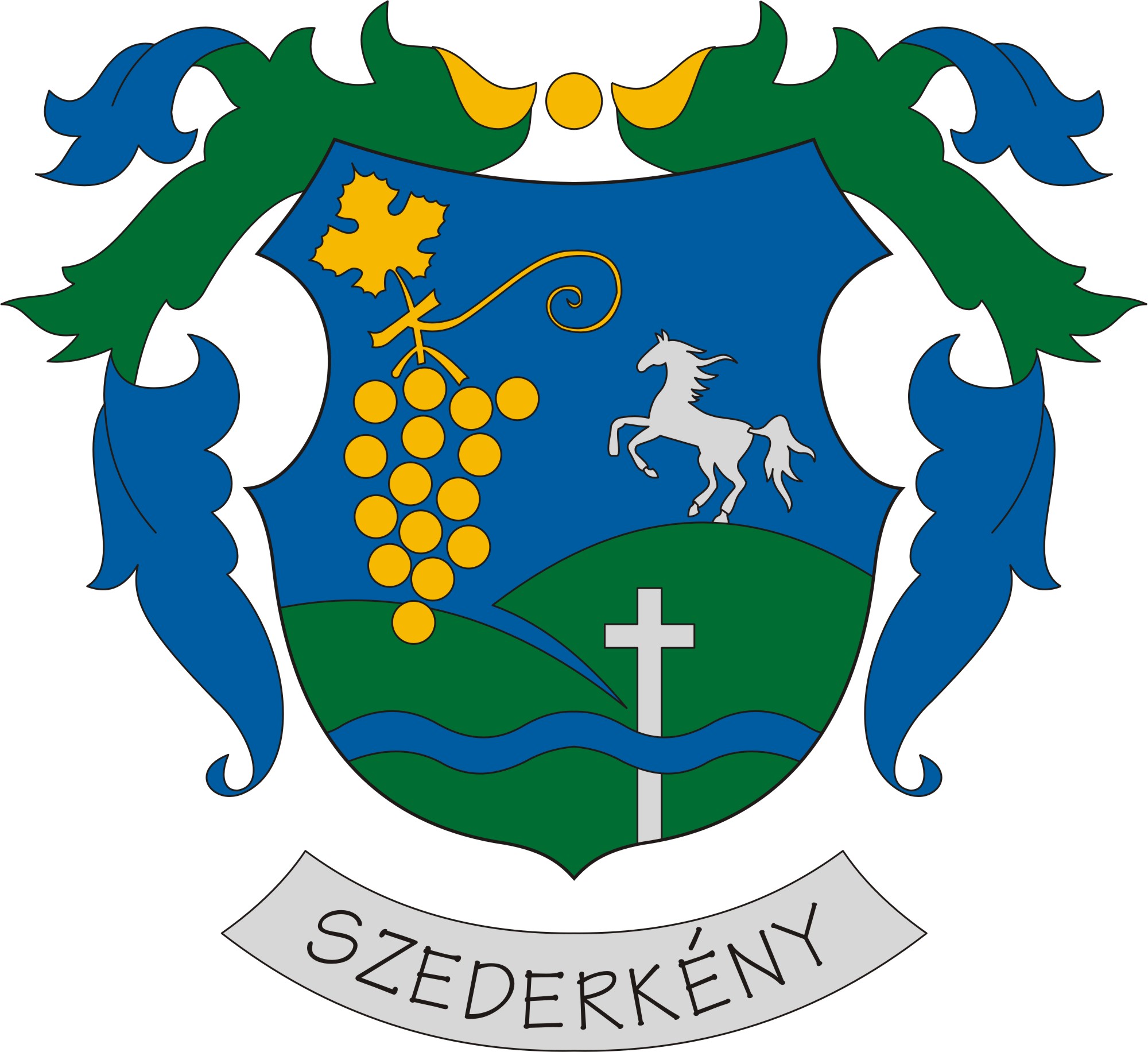 Szederkény község címere Szederkény község