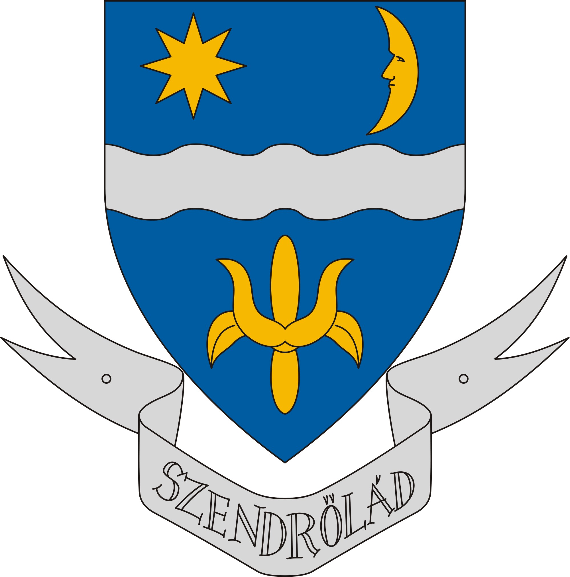 Szendrőlád község címere Szendrőlád község