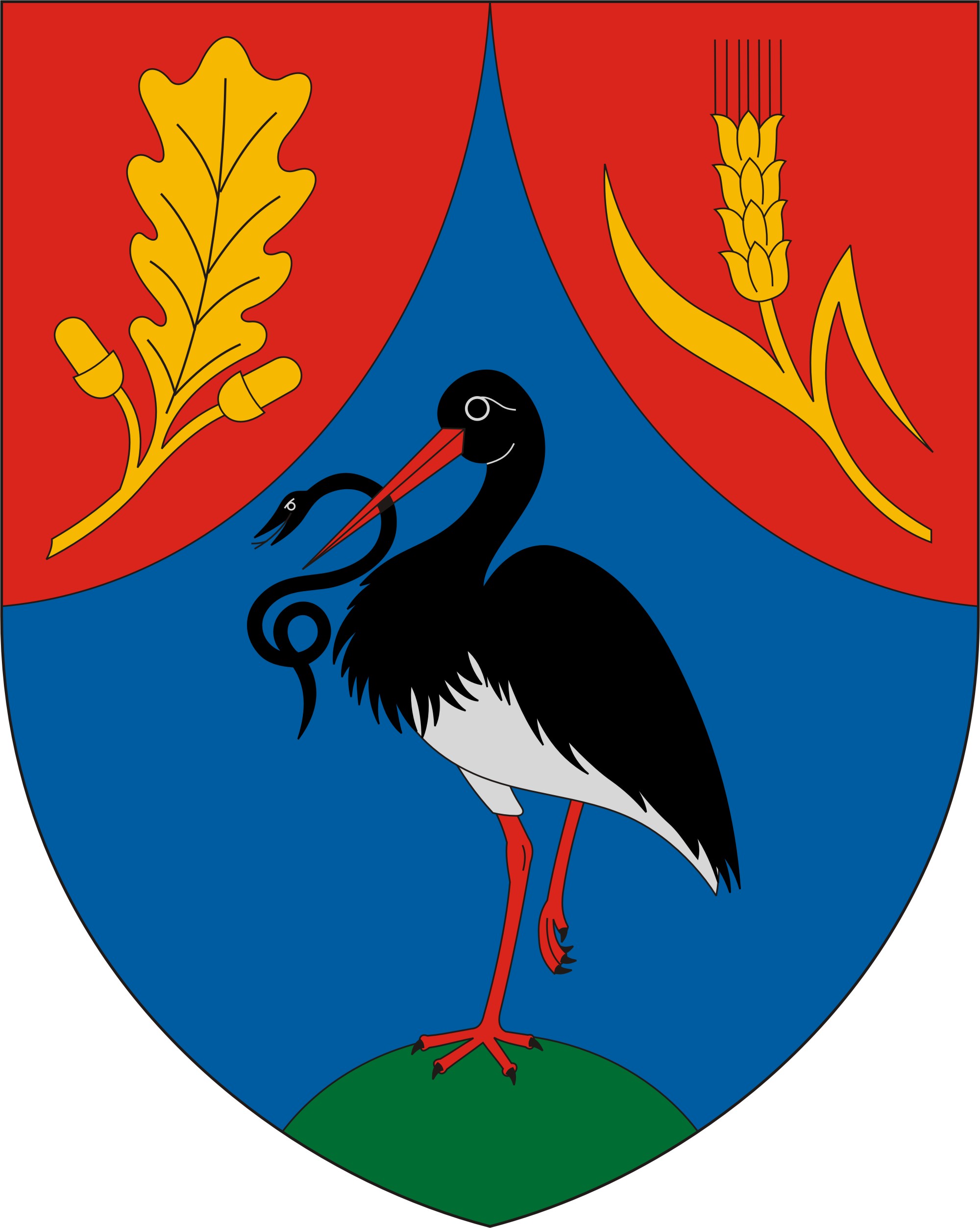 Szenta község címere Szenta község