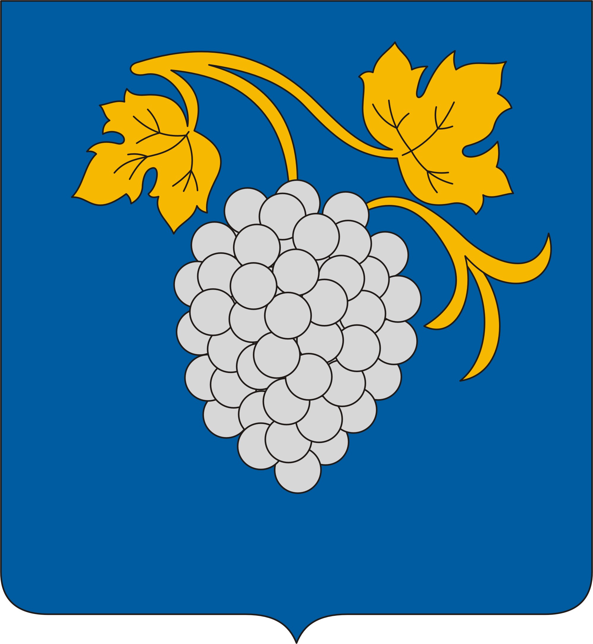 Szin község címere Szin község