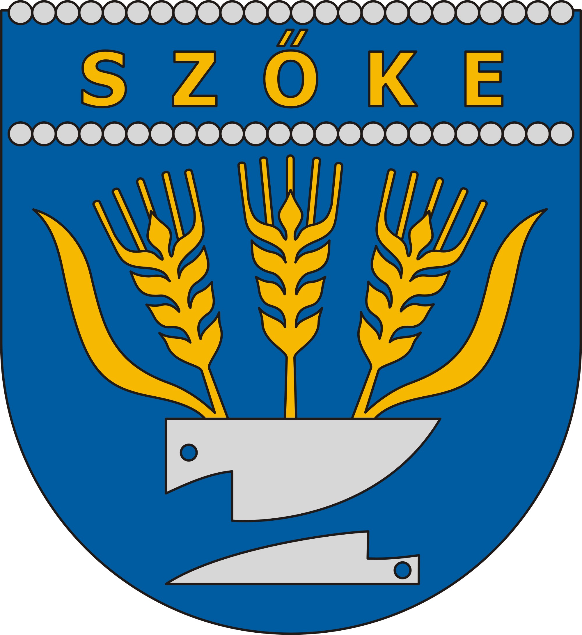 Szőke község címere Szőke község