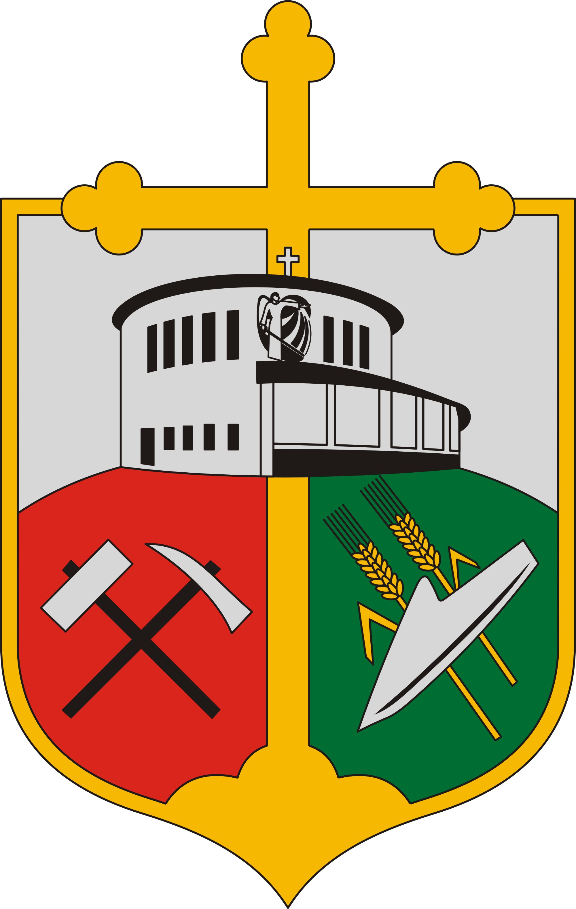Szúcs község címere Szúcs község
