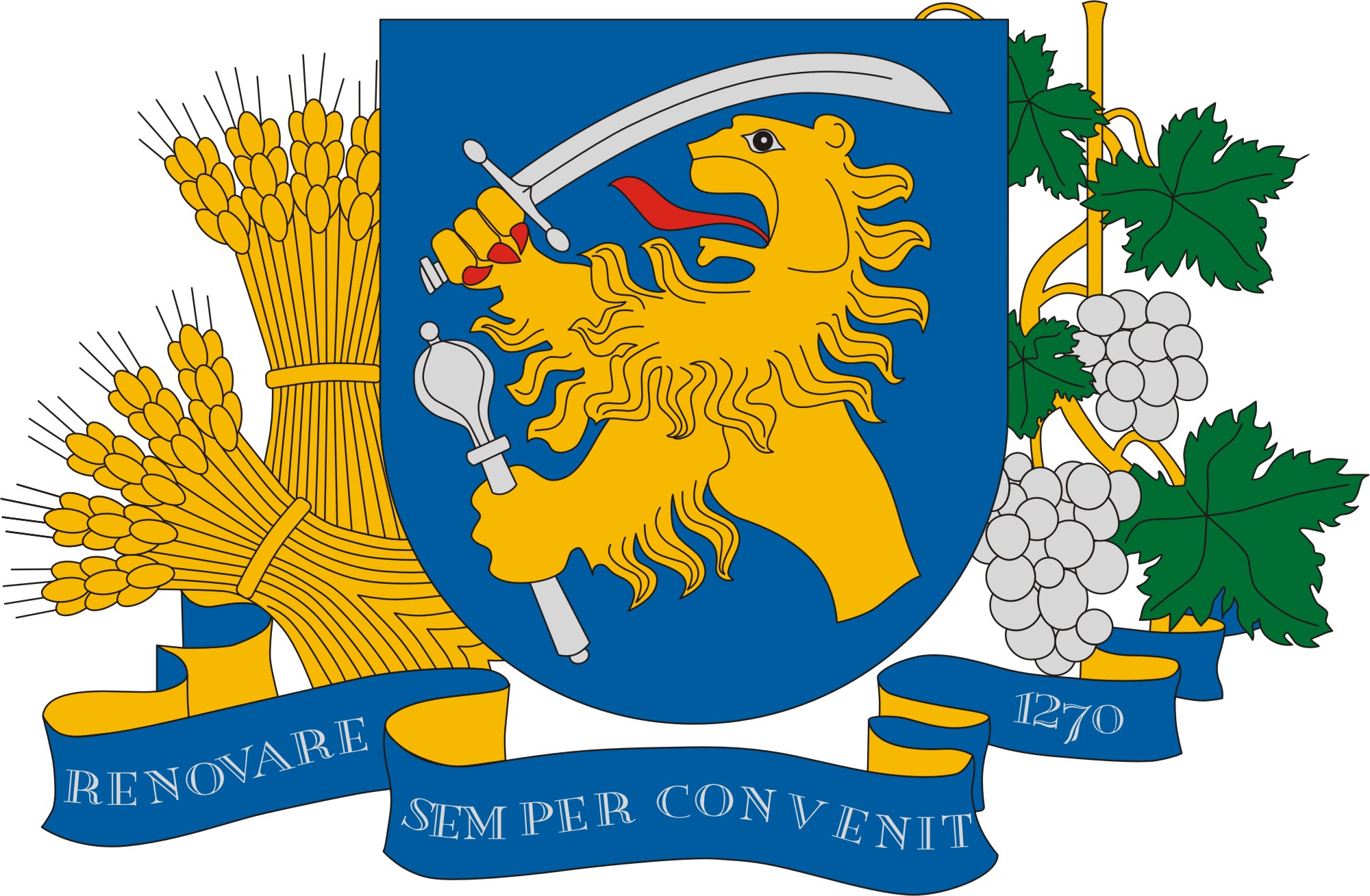 Tabajd község címere Tabajd község