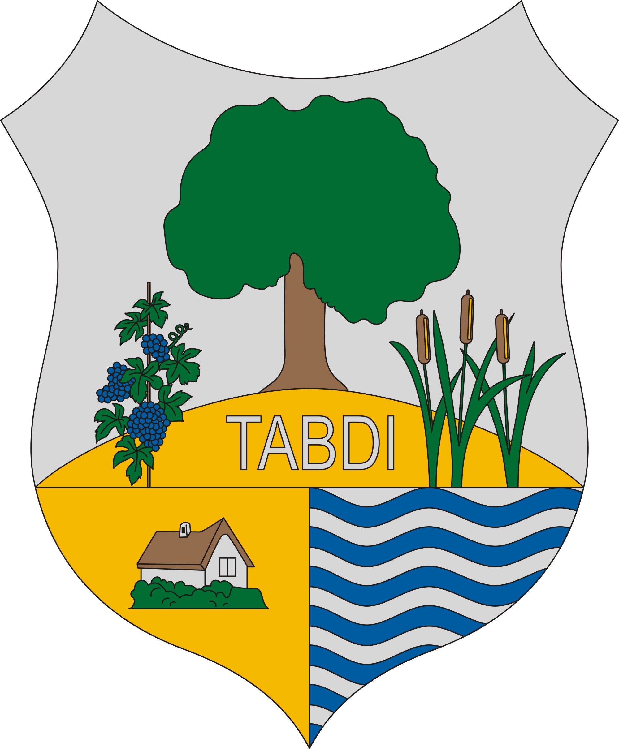 Tabdi község címere Tabdi község