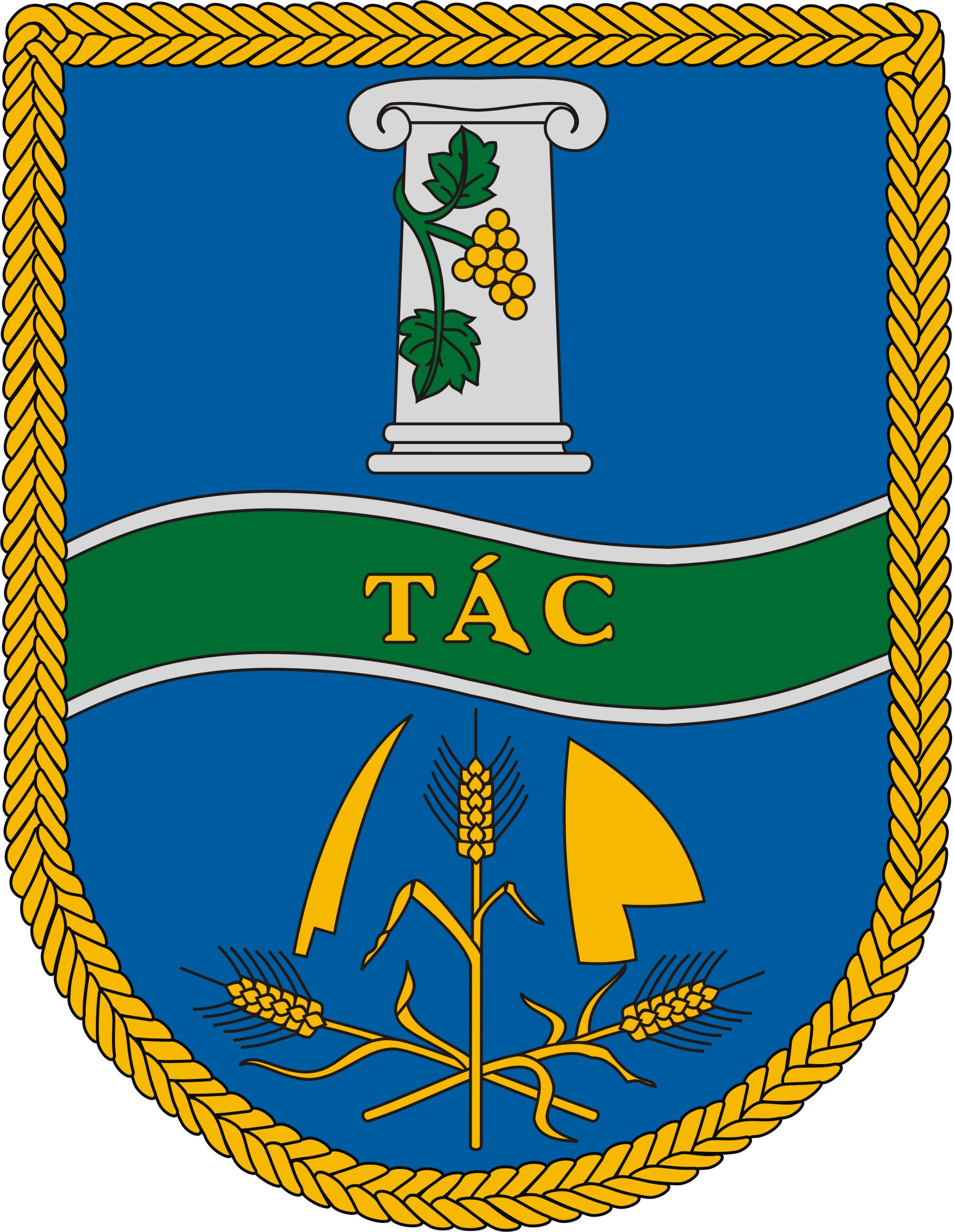 Tác község