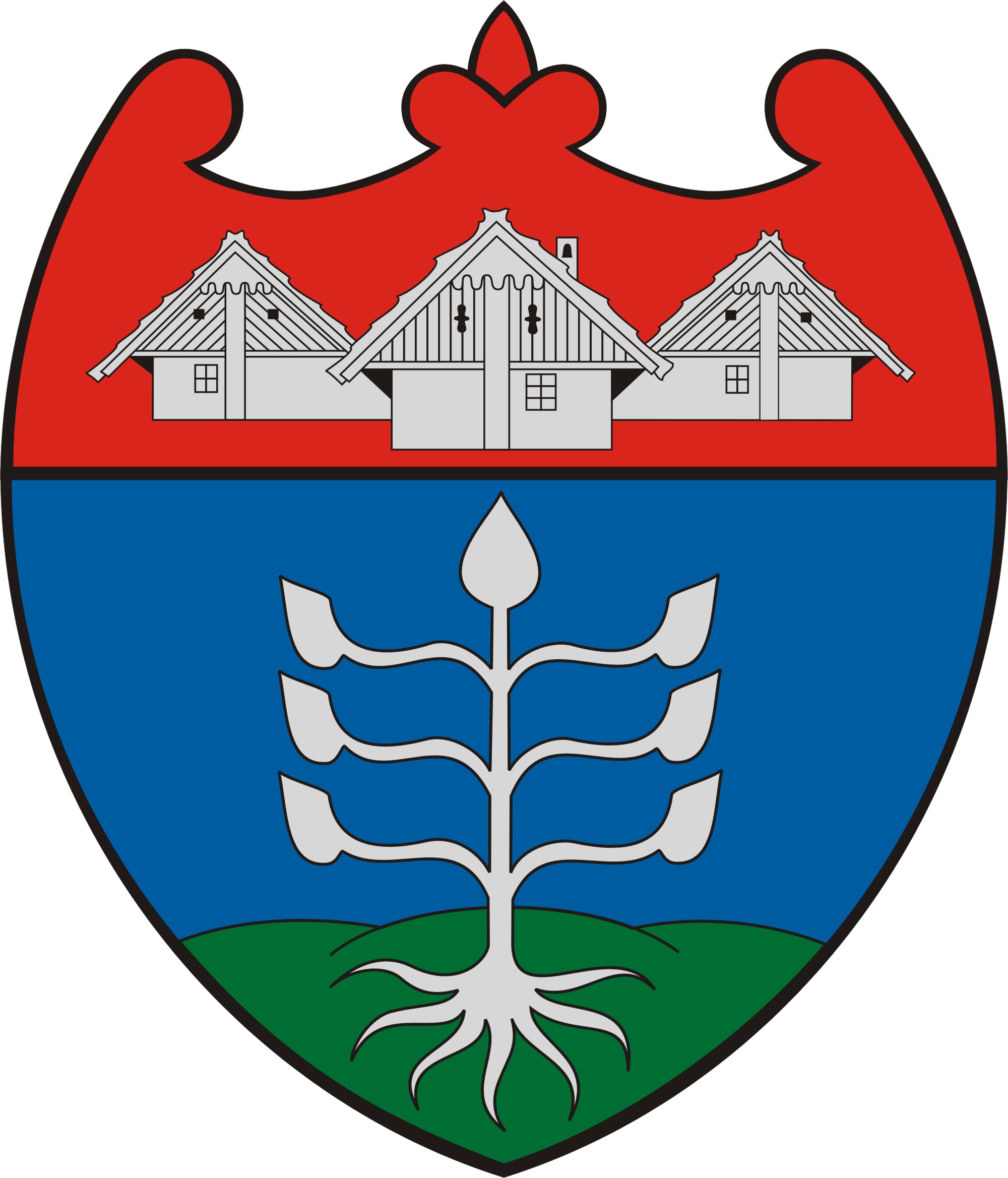 Táp község címere Táp község
