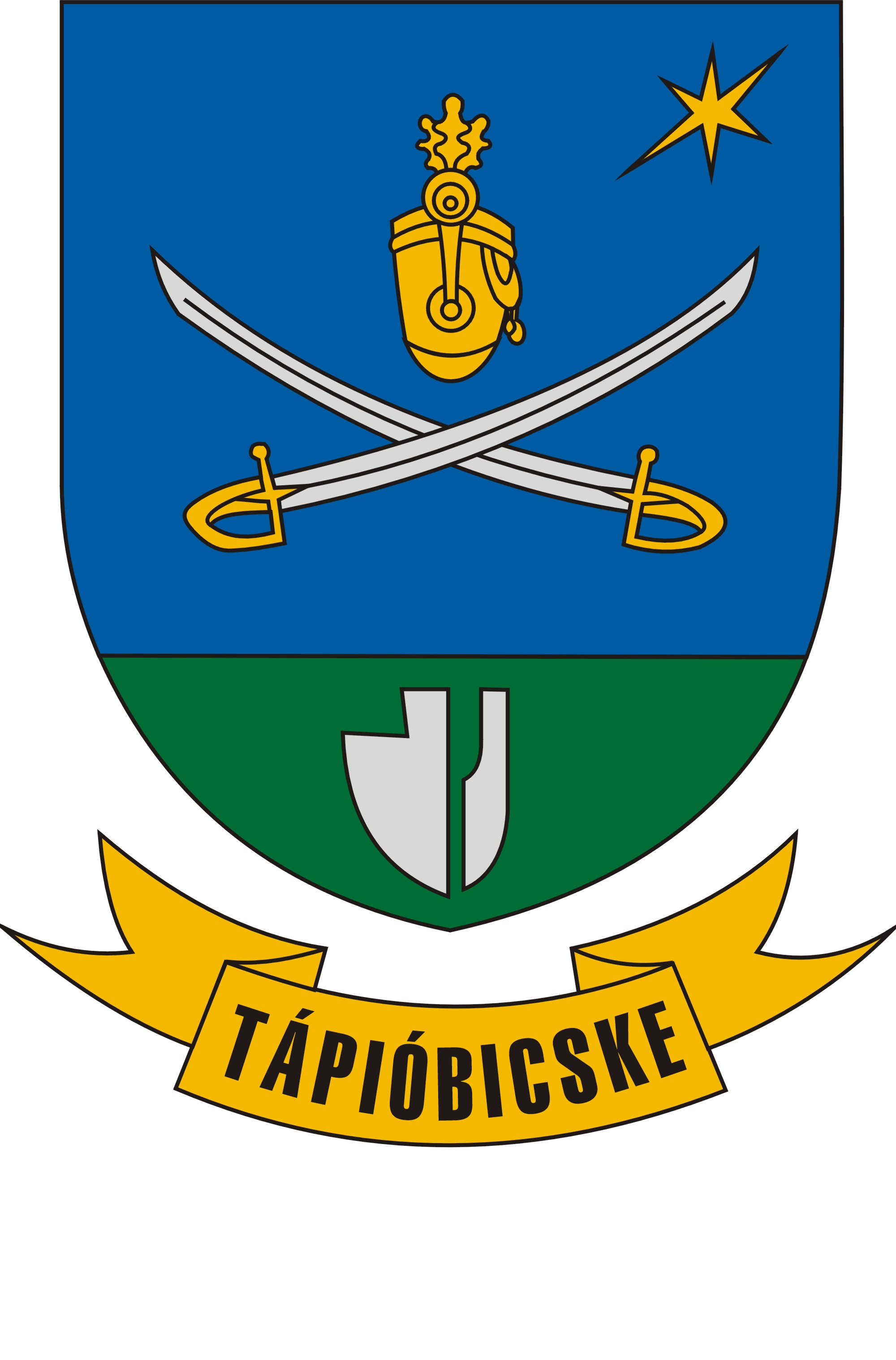 Tápióbicske község címere Tápióbicske község