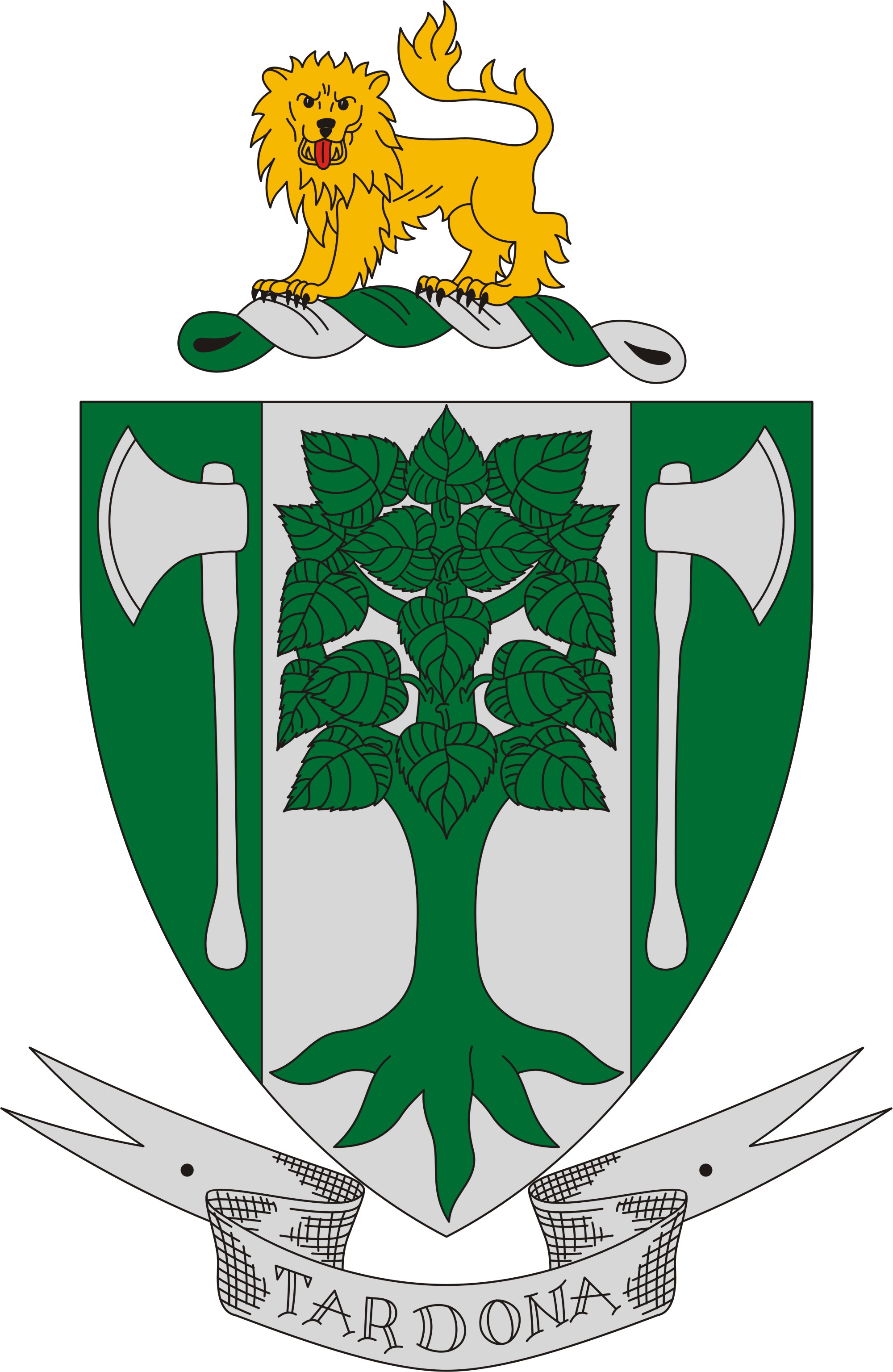 Tardona község címere Tardona község