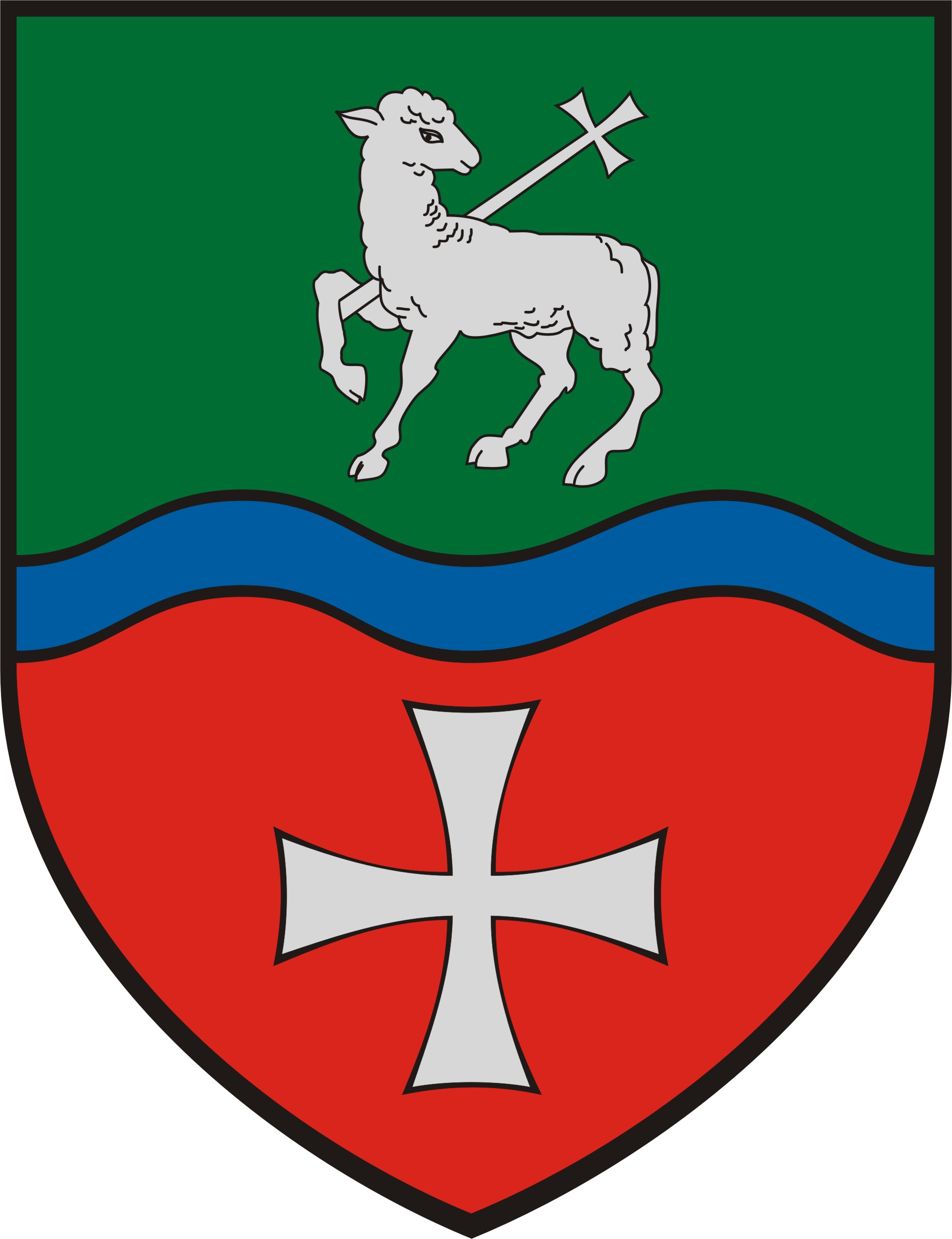 Tát nagyközség címere Tát nagyközség