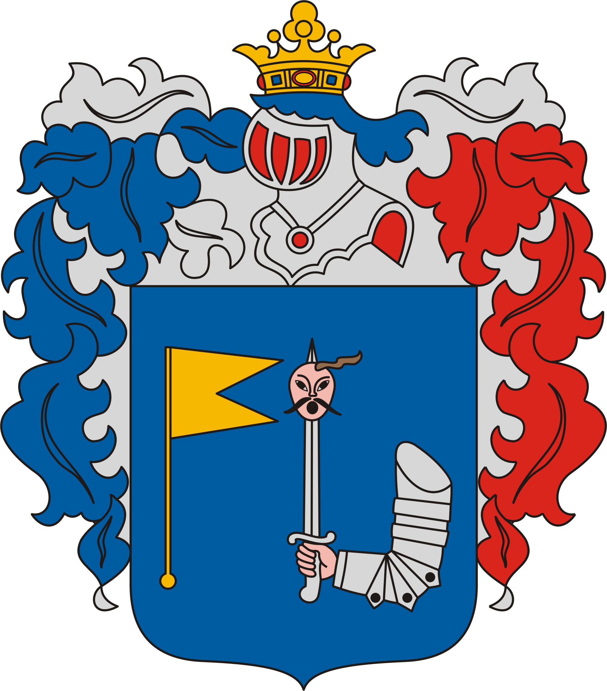 Tépe község címere Tépe község