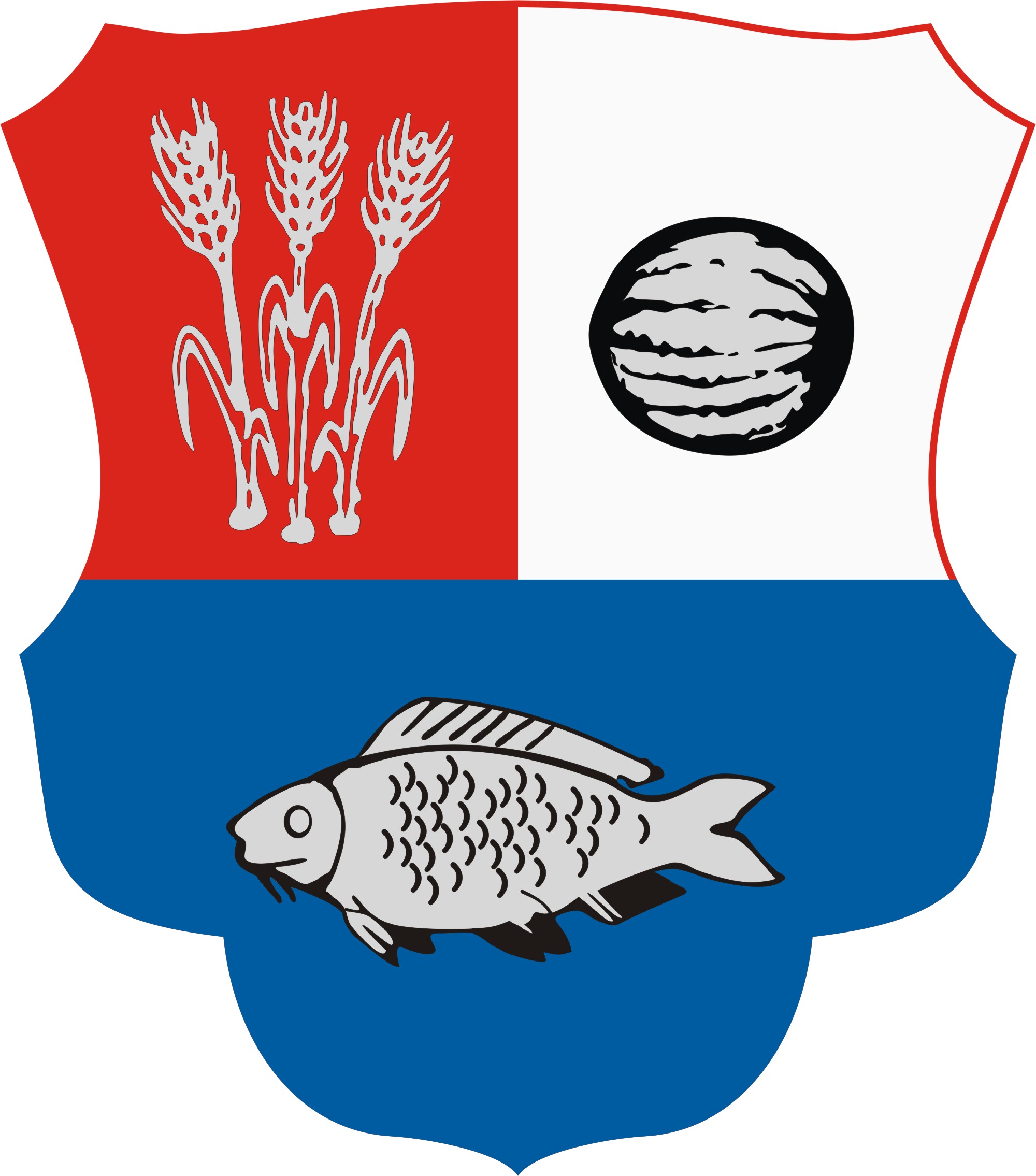 Tiszadob nagyközség címere Tiszadob nagyközség