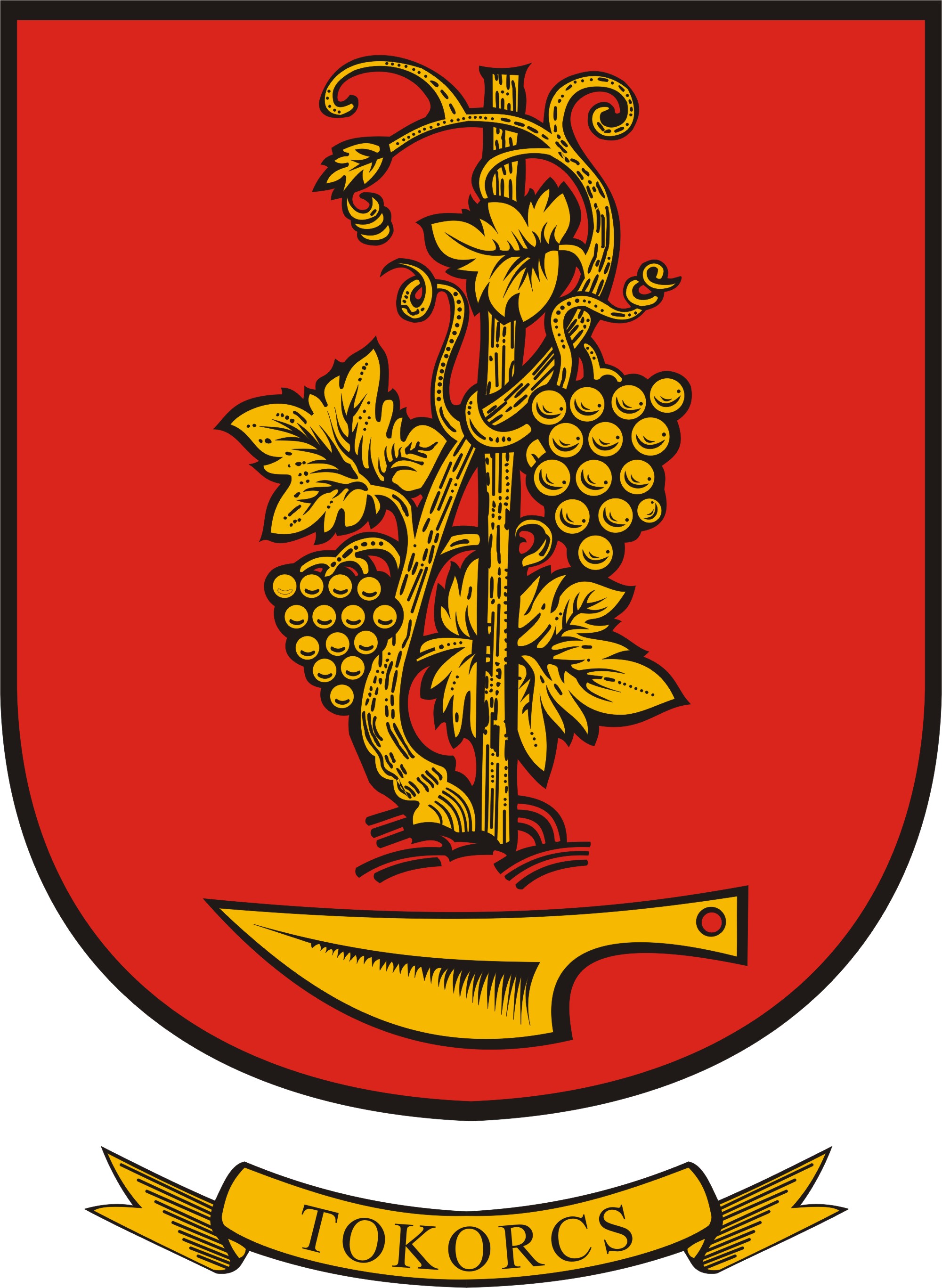 Tokorcs község címere Tokorcs község