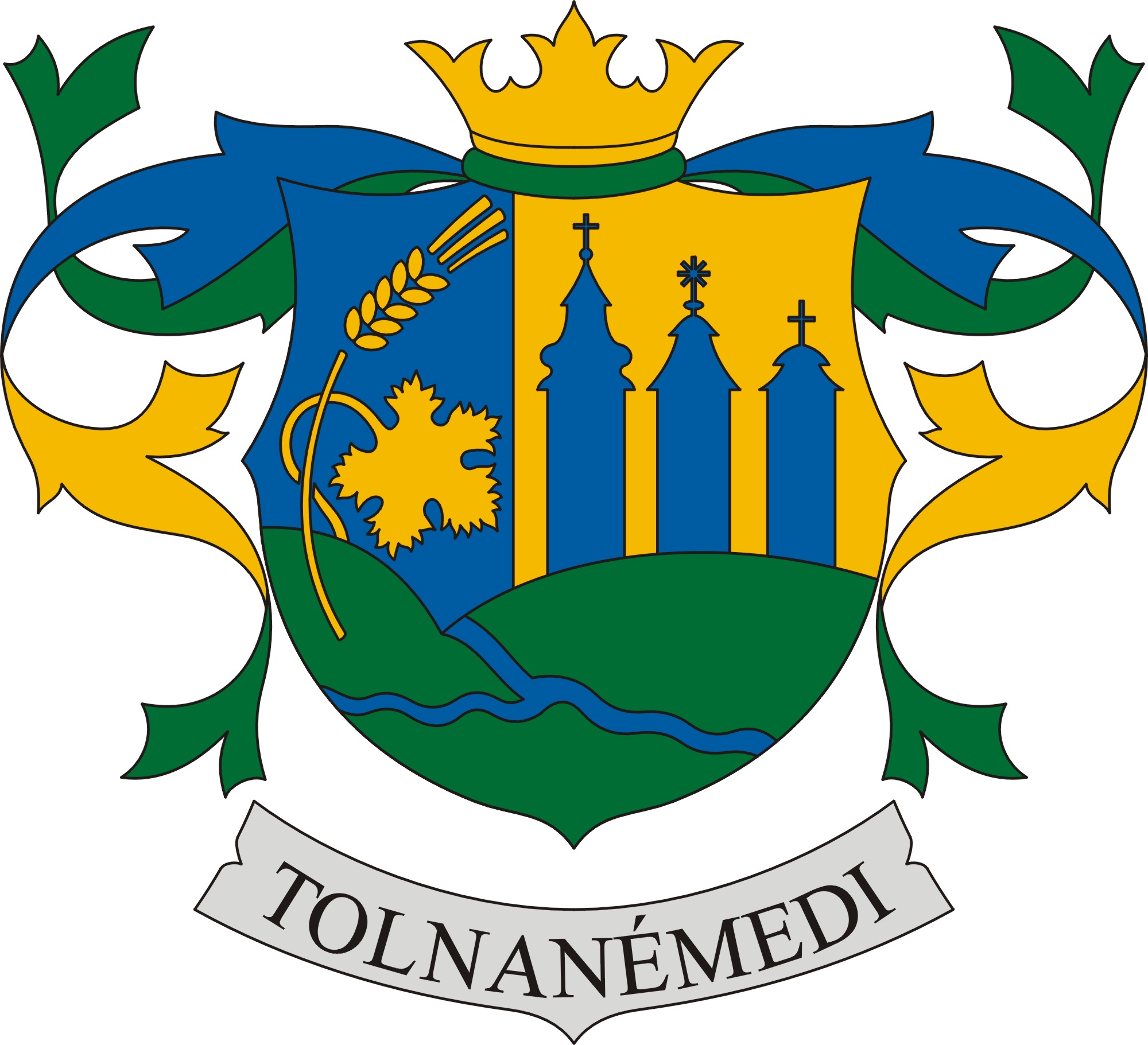 Tolnanémedi község címere Tolnanémedi község