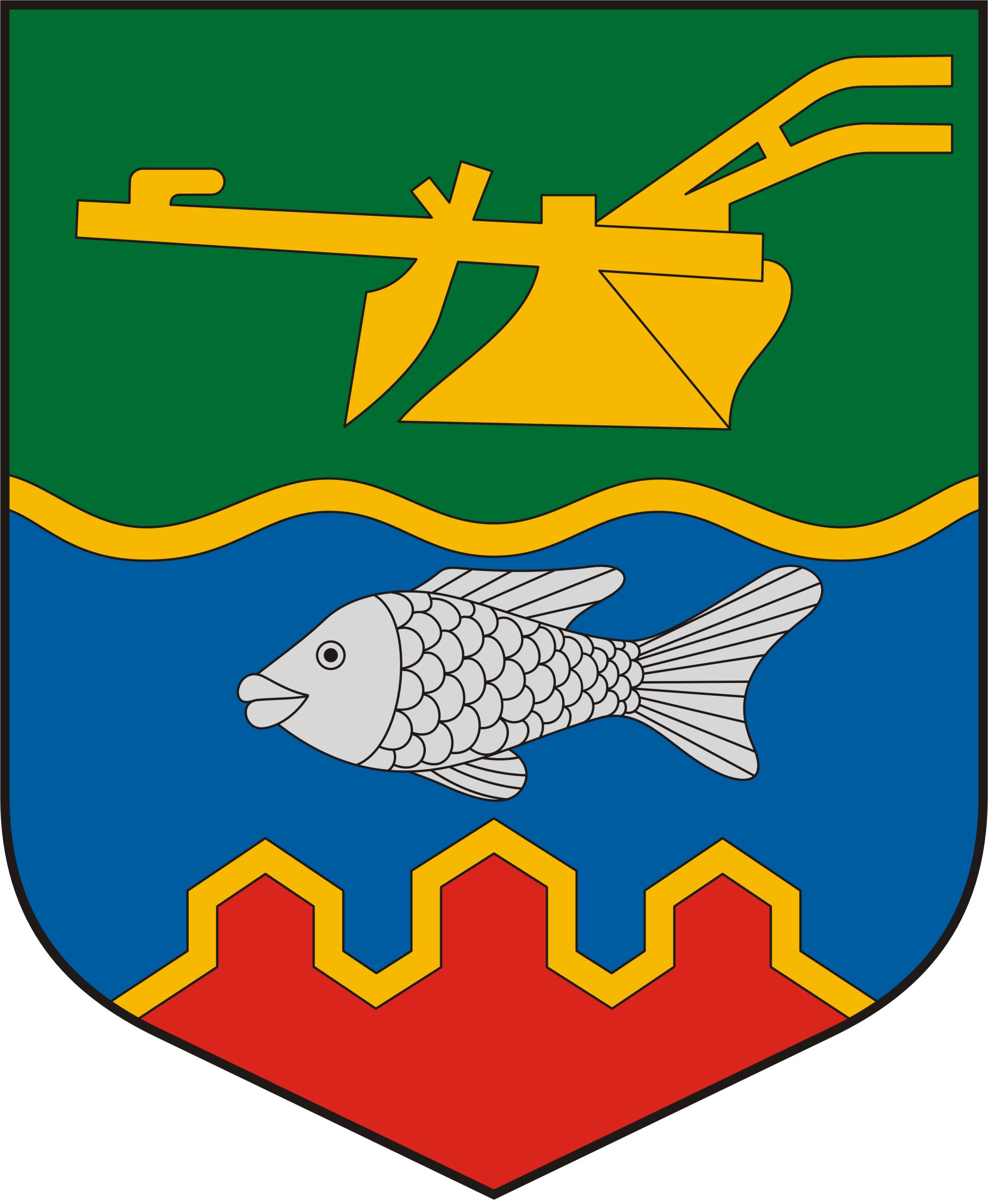 Tömörkény község címere Tömörkény község