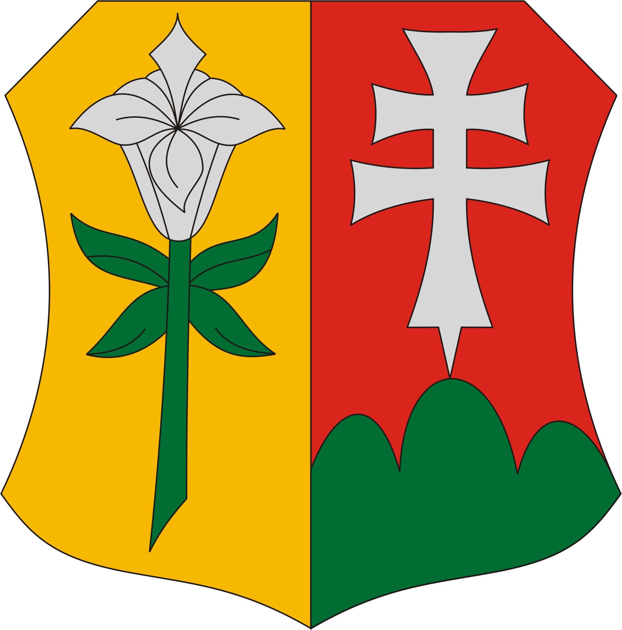 Újszentmargita község címere Újszentmargita község