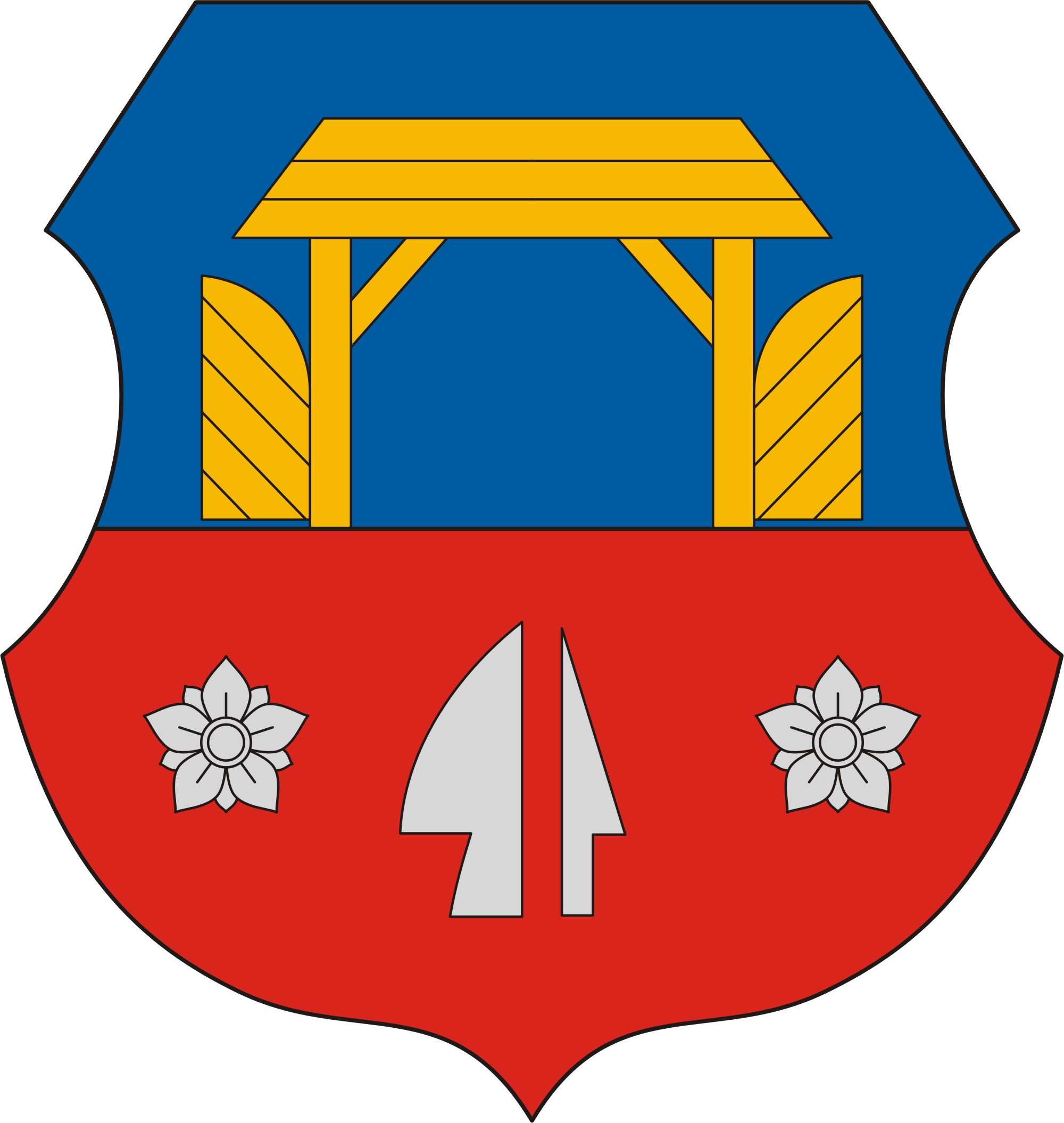 Ukk község címere Ukk község